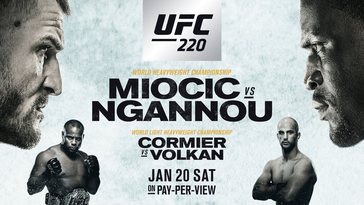 Scen från UFC 220: Miocic vs. Ngannou