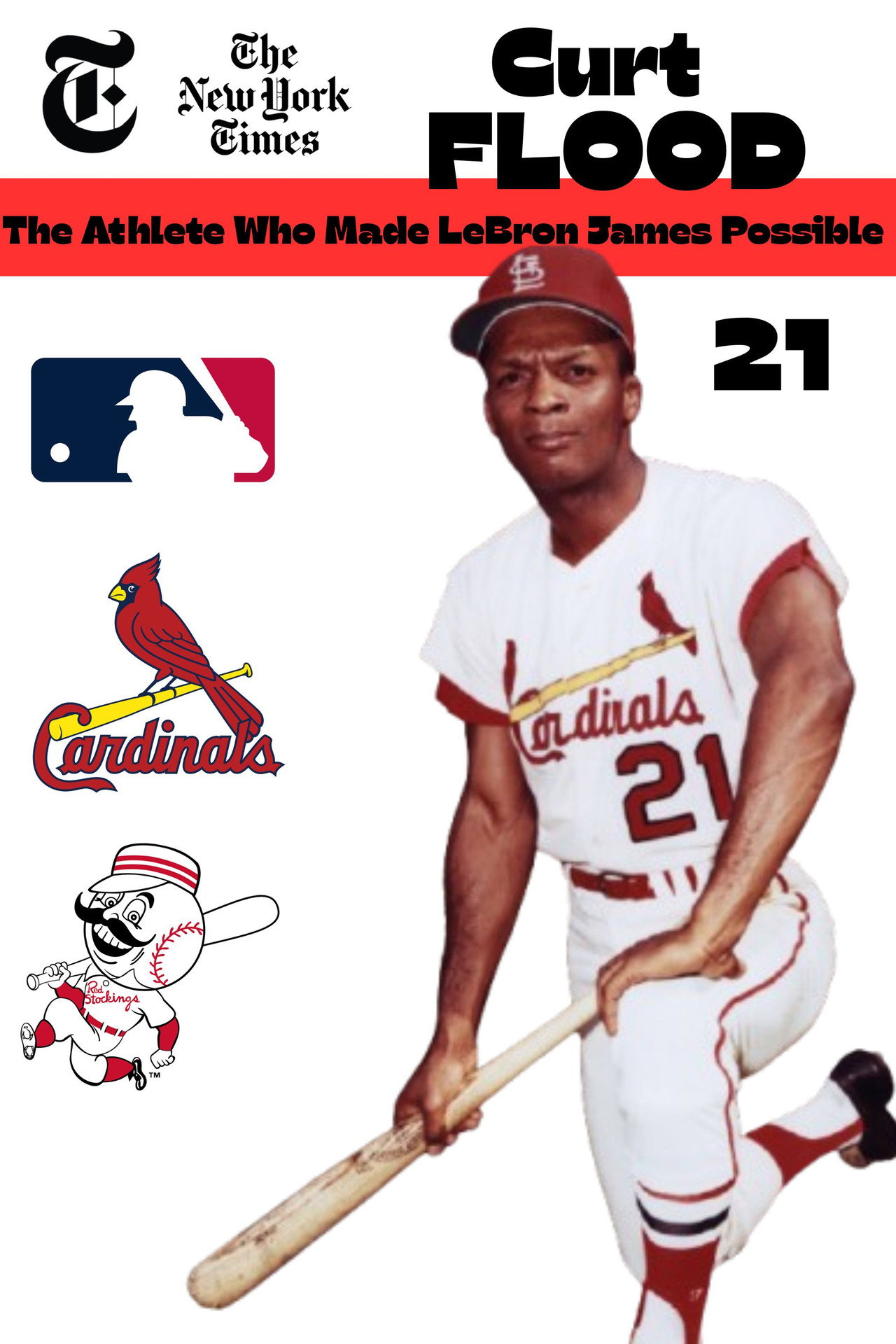 Curt Flood: The Athlete Who Made LeBron James Possible Backdrop