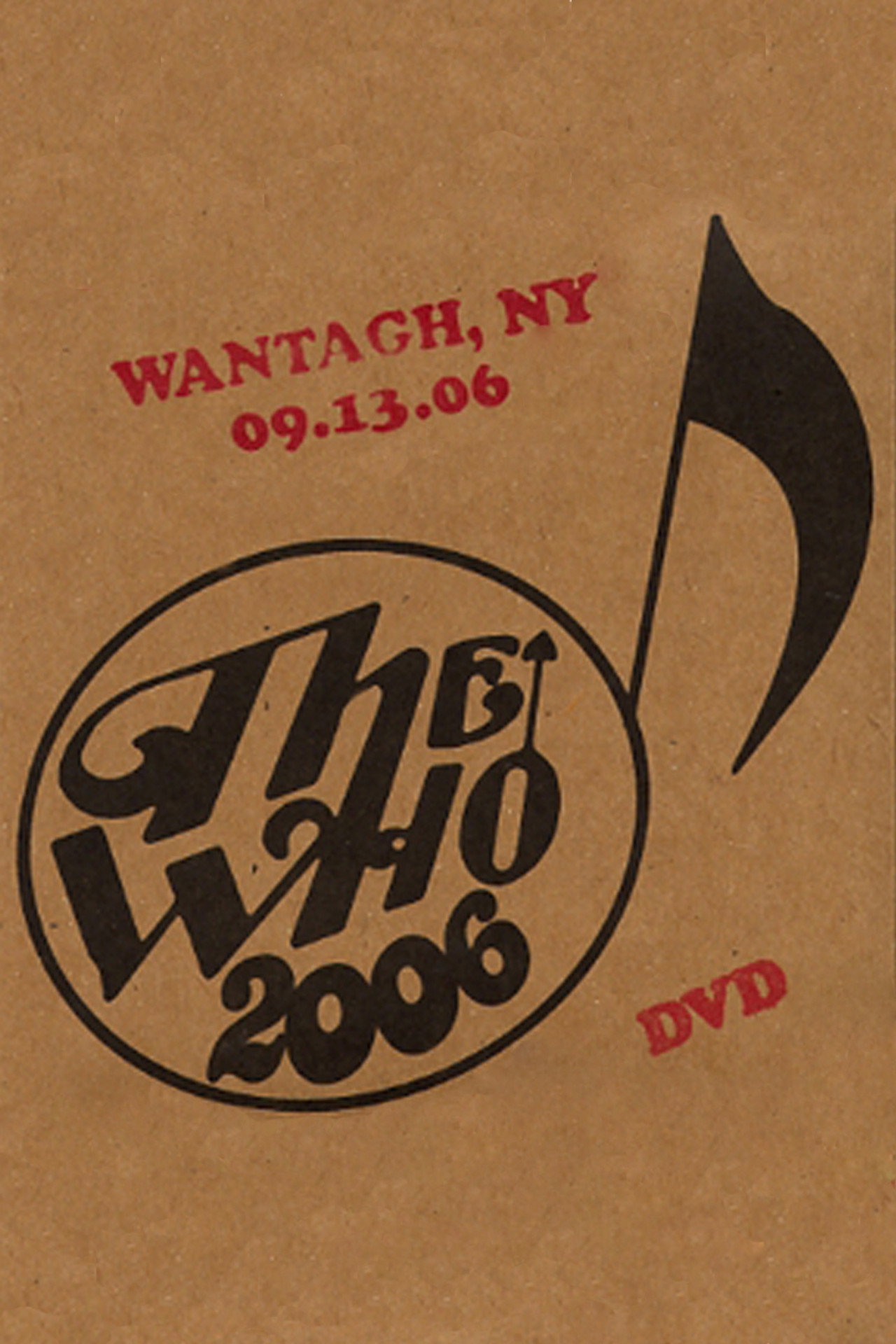 The Who: Wantagh 9/13/2006 Backdrop