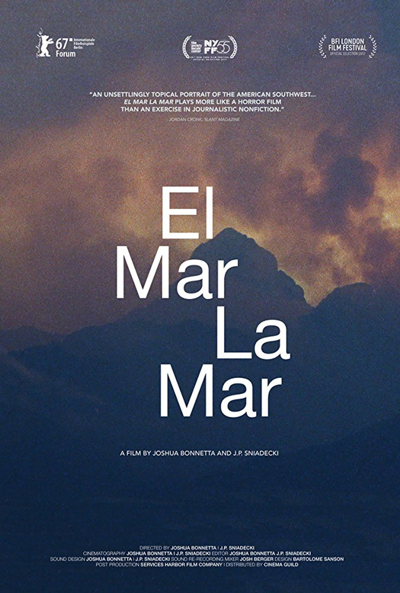 El mar la mar filmaffisch