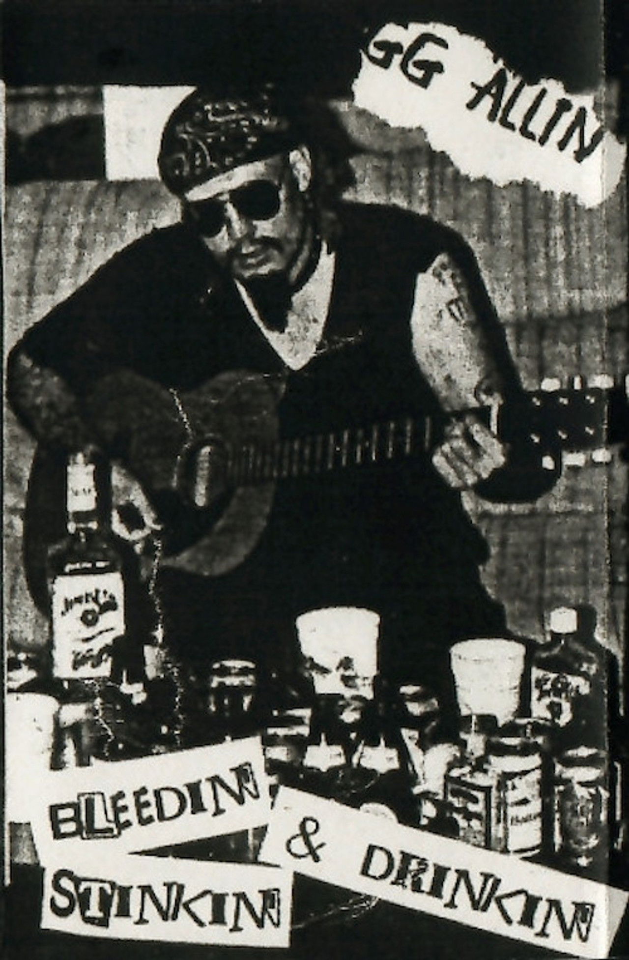 GG Allin: Bleedin', Stinkin' & Drinkin' poster