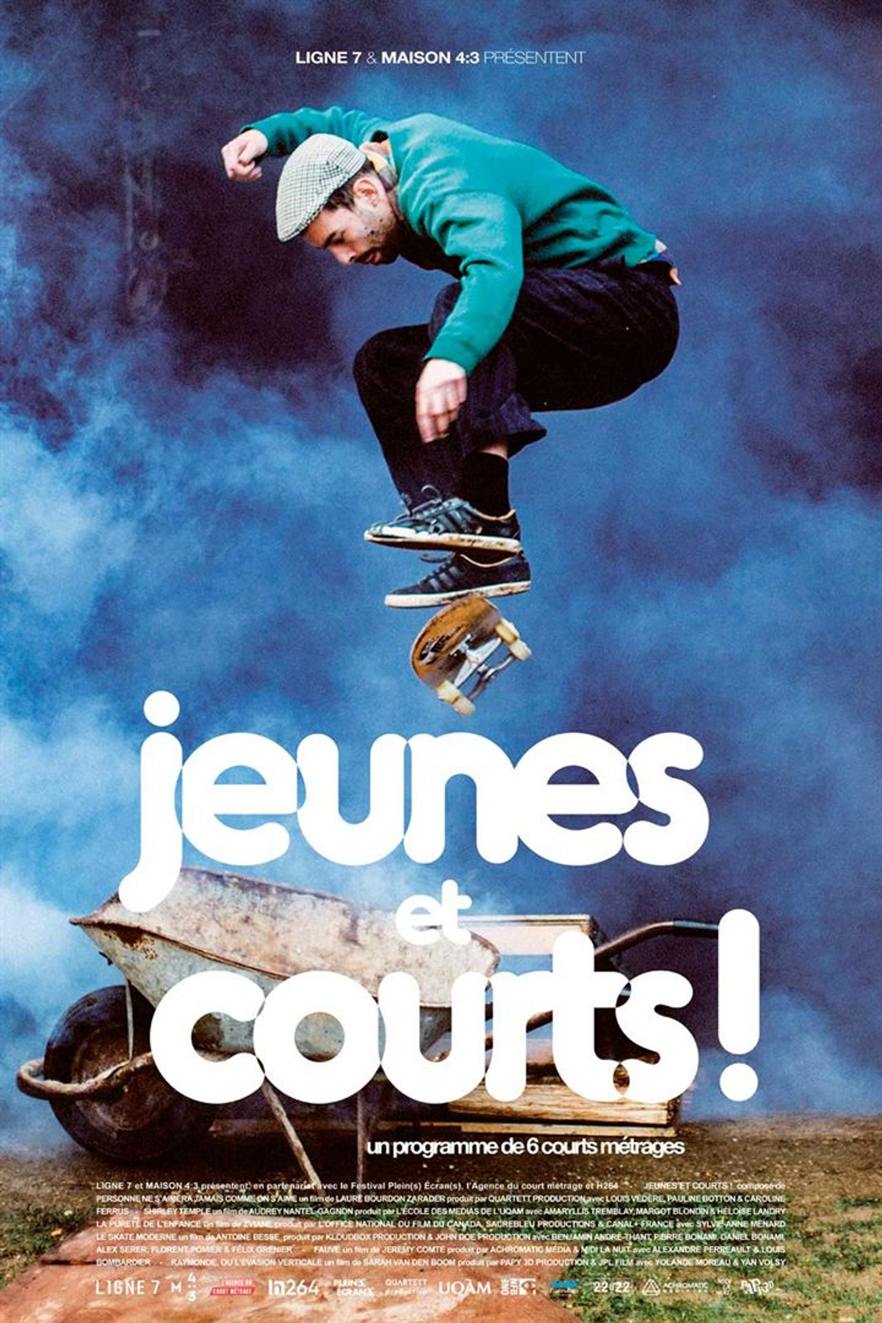Jeunes et courts! filmaffisch