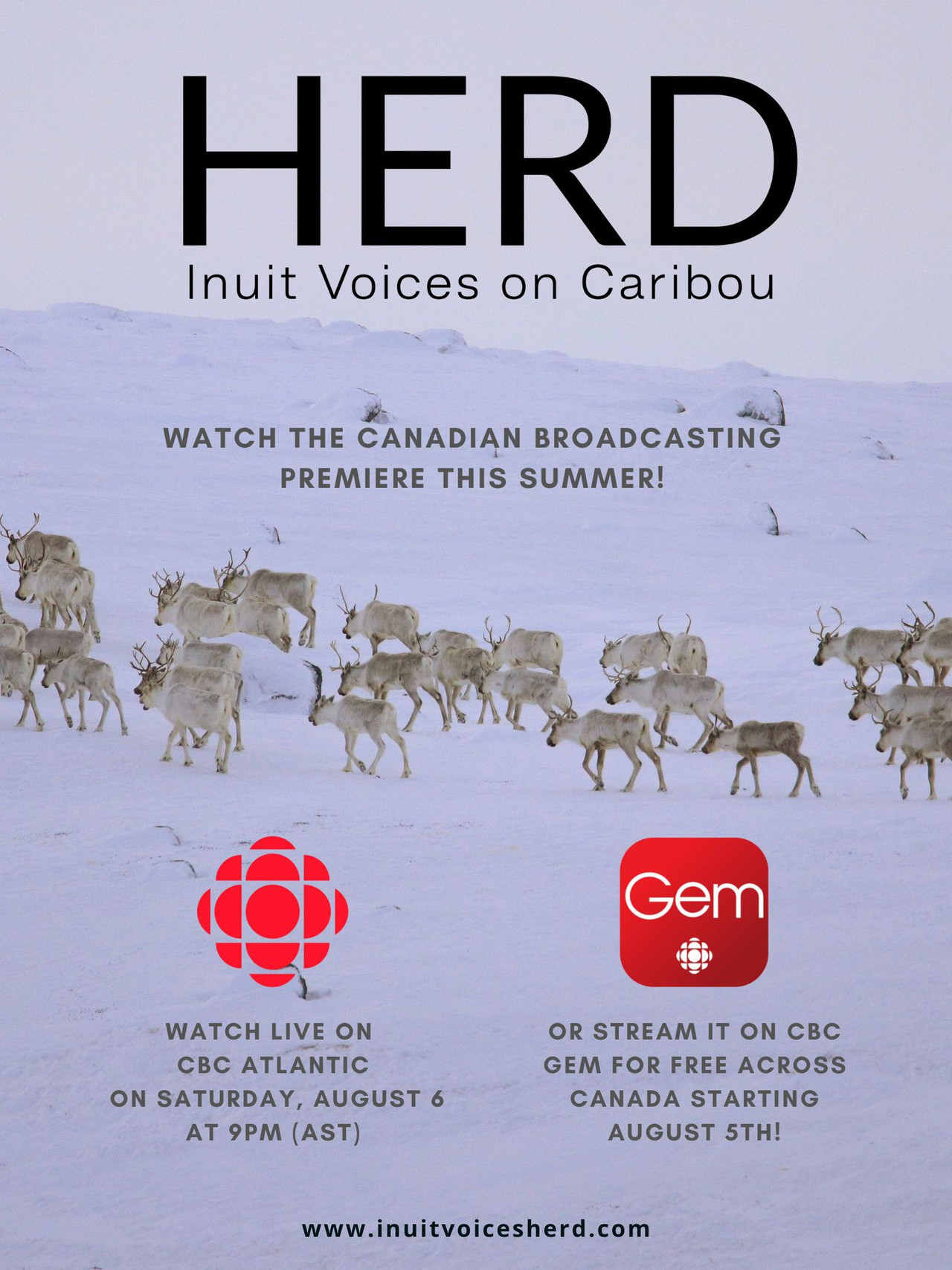 Herd: Inuit Voices on Caribou Backdrop