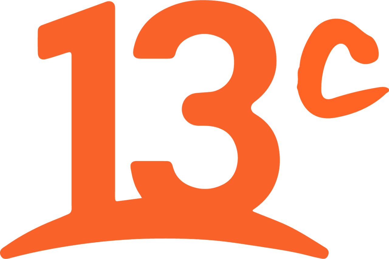 13C
