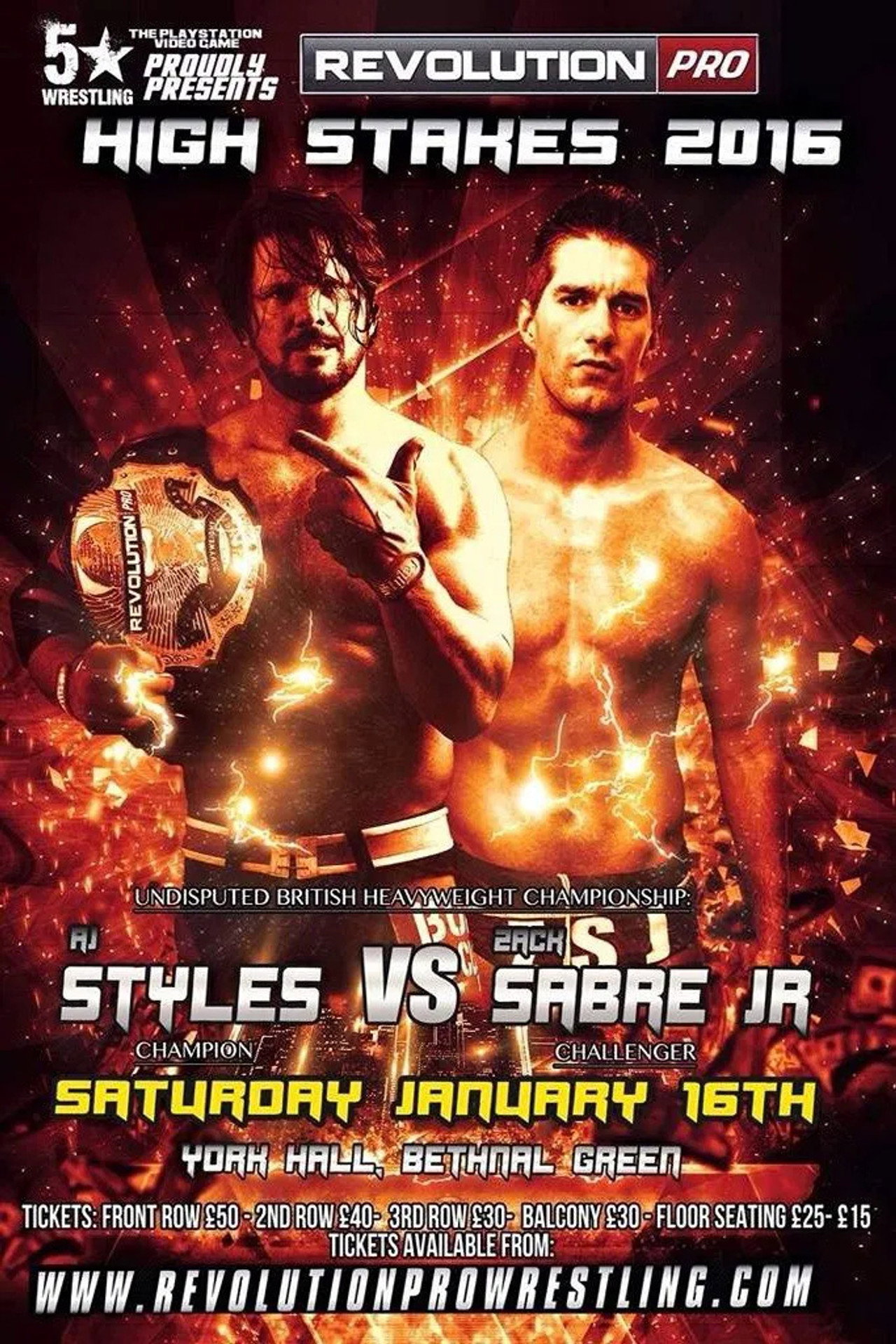 RevPro High Stakes 2016