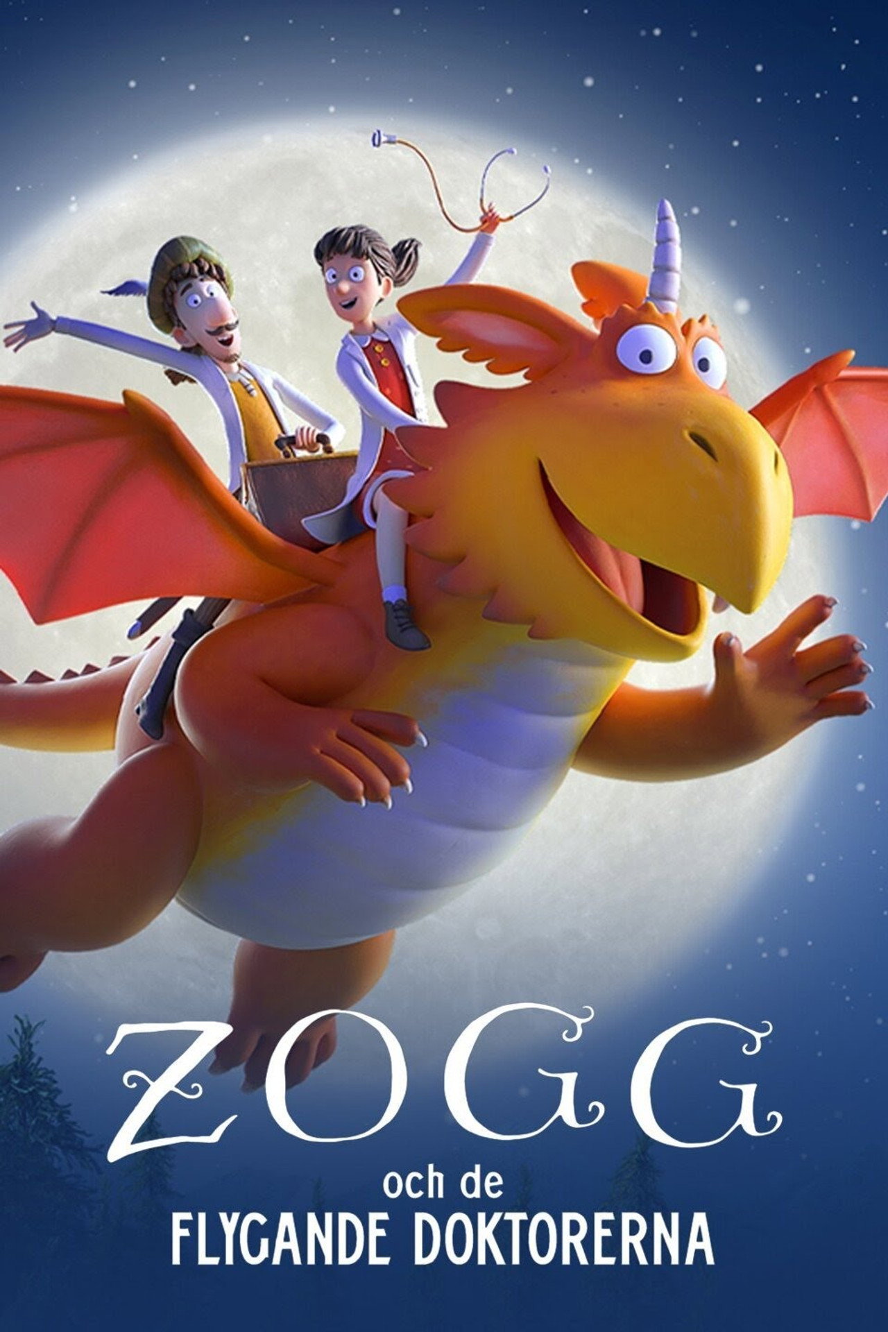 Zogg och de flygande doktorerna filmaffisch