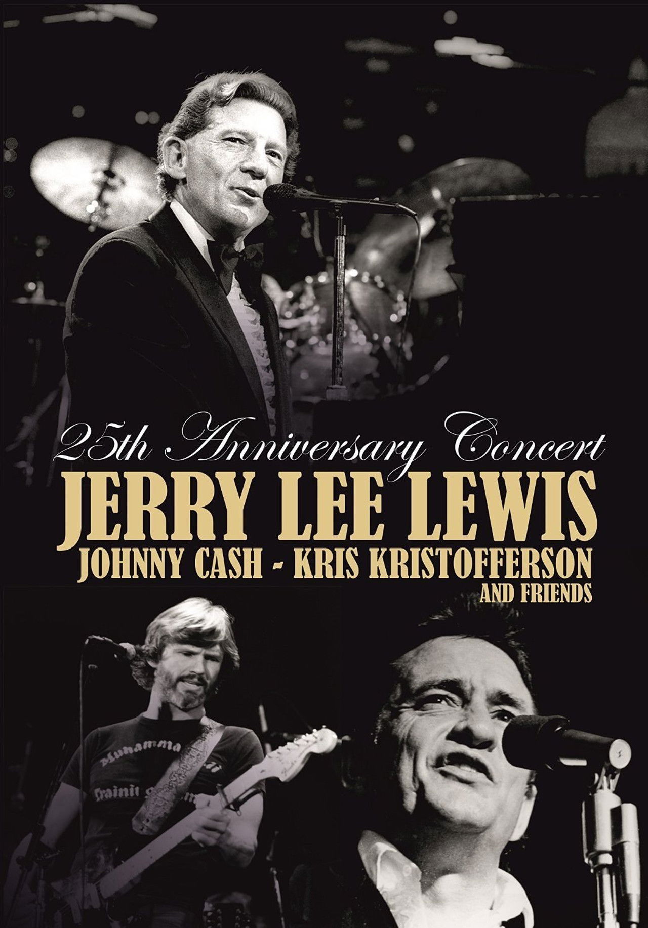 Jerry Lee Lewis 25th anniversary concert Backdrop