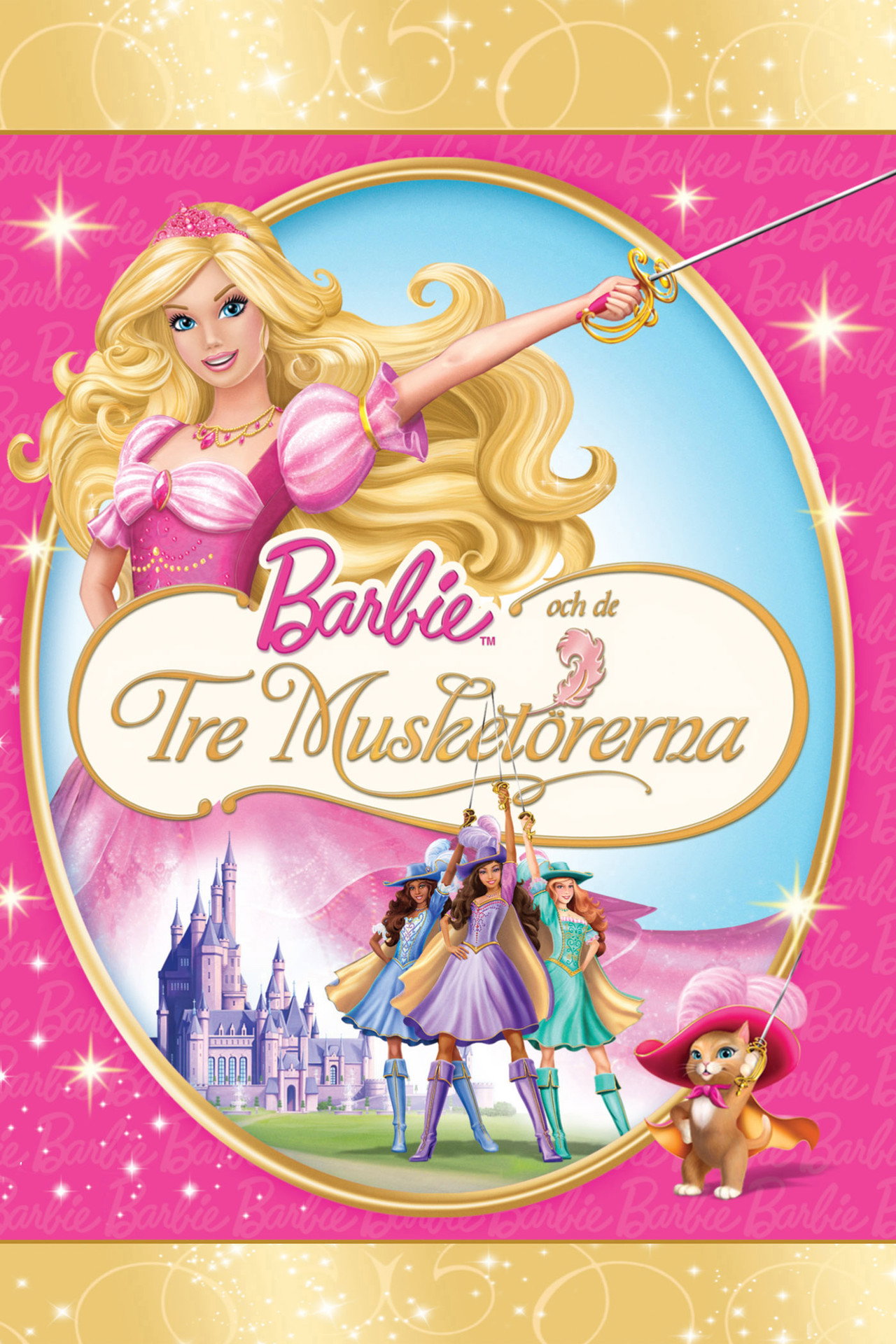 Barbie och de tre musketörerna filmaffisch