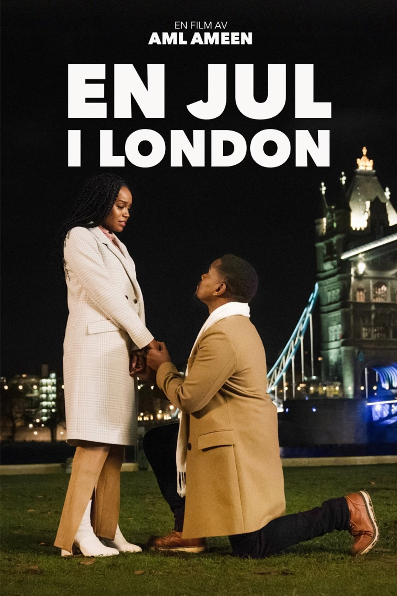 En jul i London filmaffisch