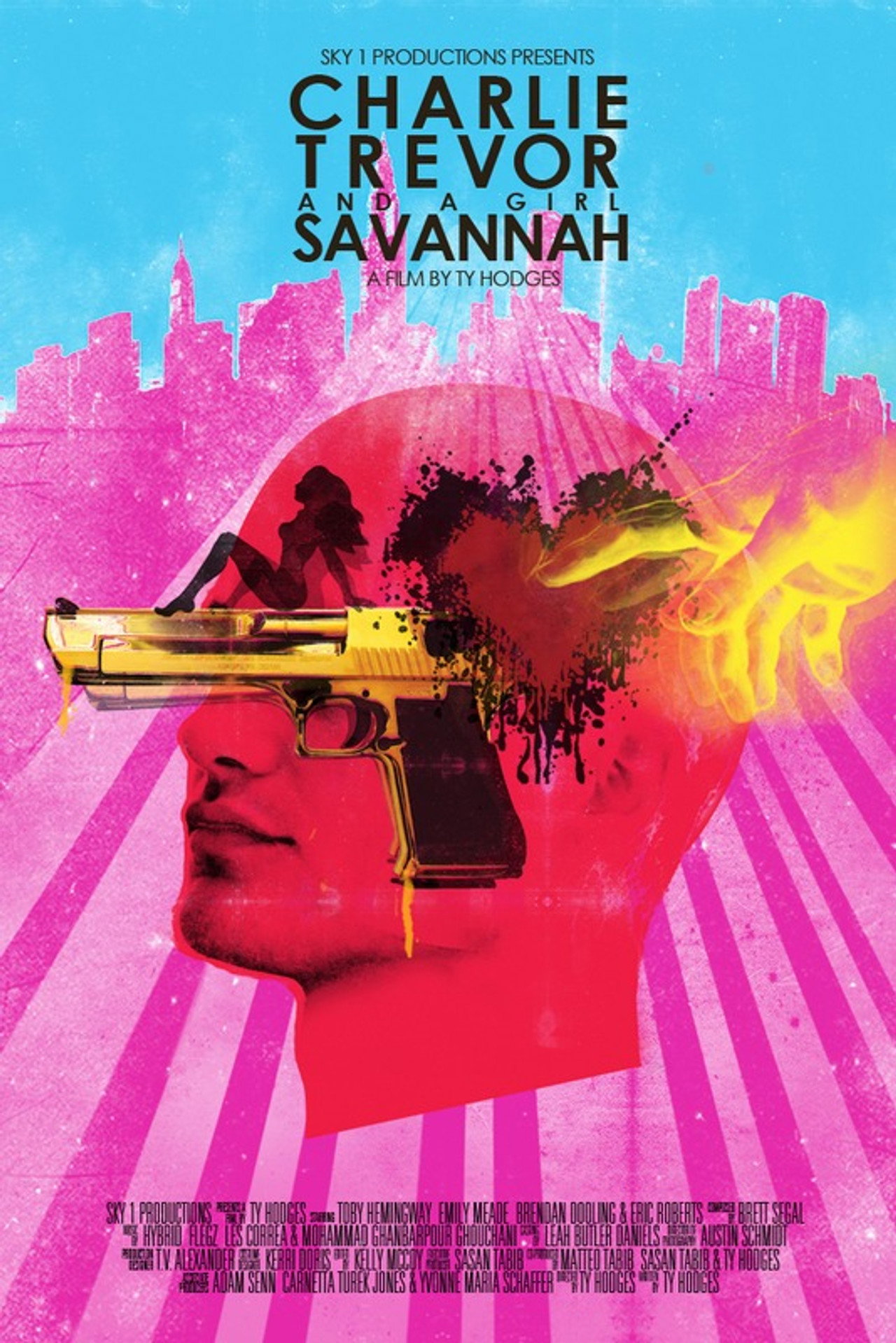 Charlie, Trevor And A Girl Savannah poster