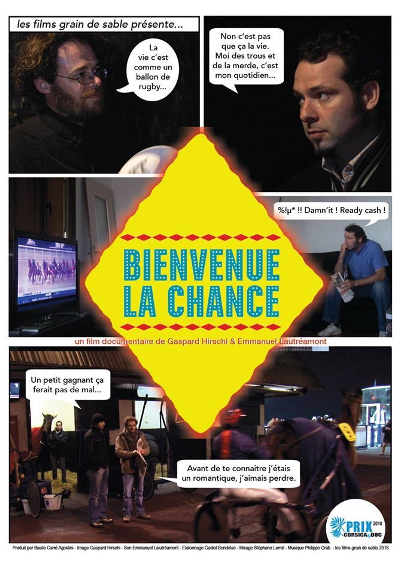 Bienvenue la chance filmaffisch
