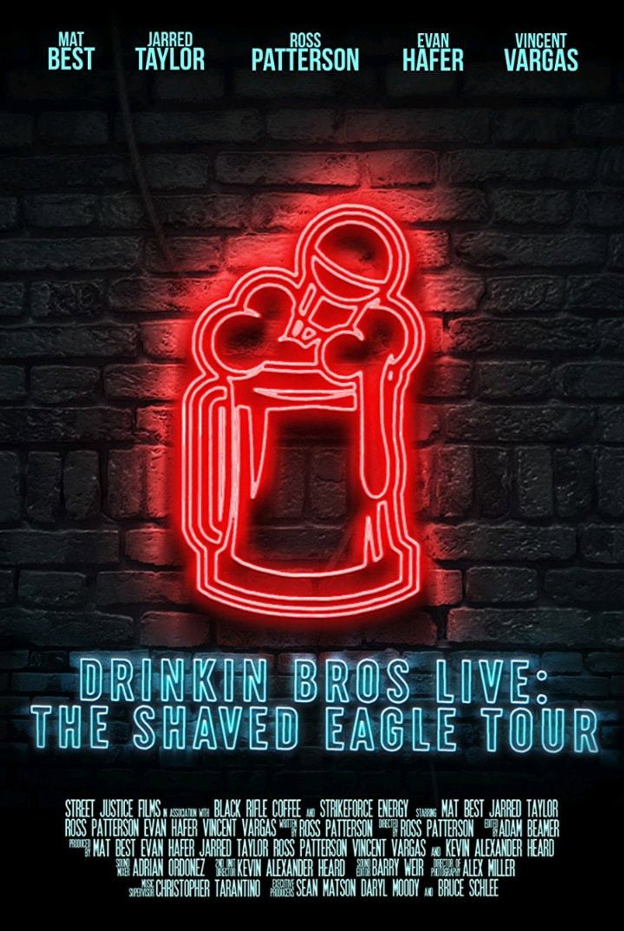 Drinkin' Bros Live: The Shaved Eagle Tour Backdrop
