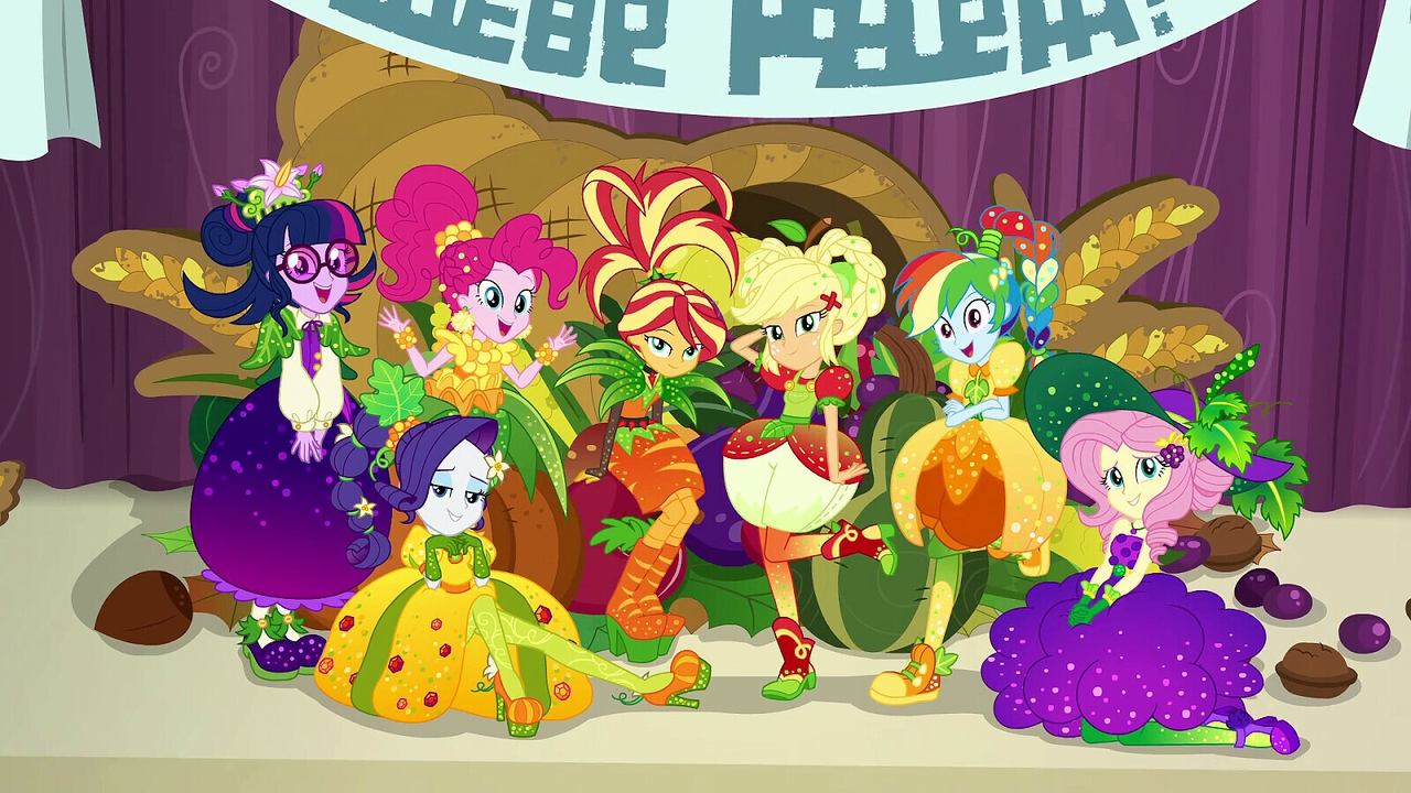 My Little Pony: Equestria Girls - Holidays Unwrapped Backdrop Image