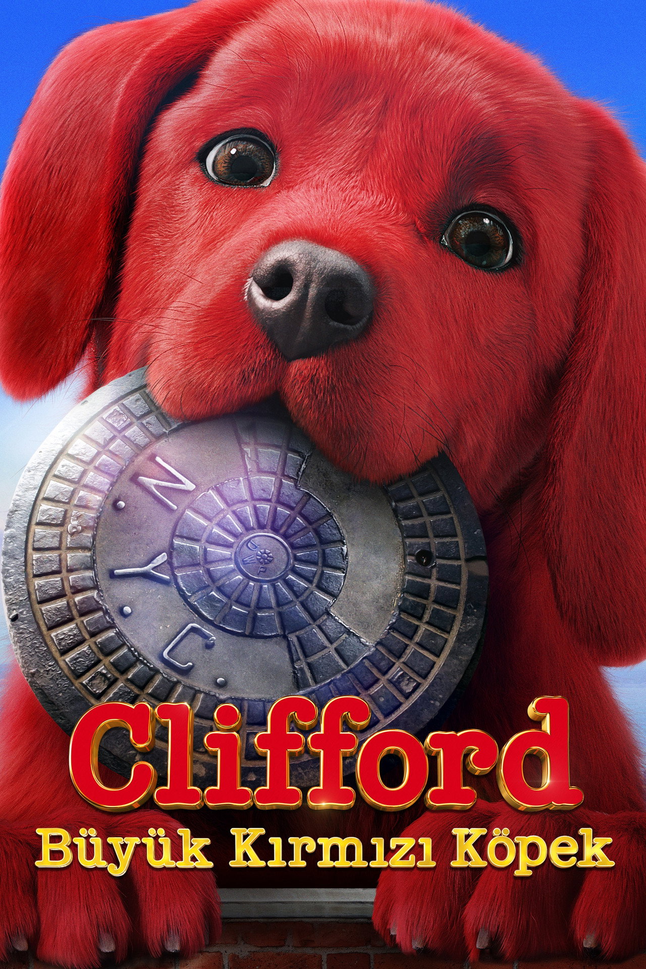 Clifford Büyük Kırmızı Köpek Poster