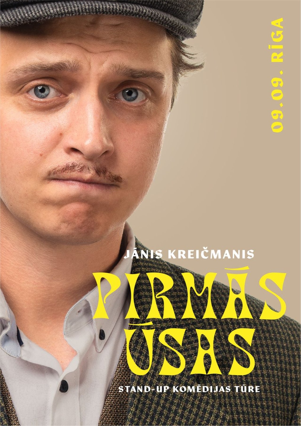 Pirmās ūsas poster