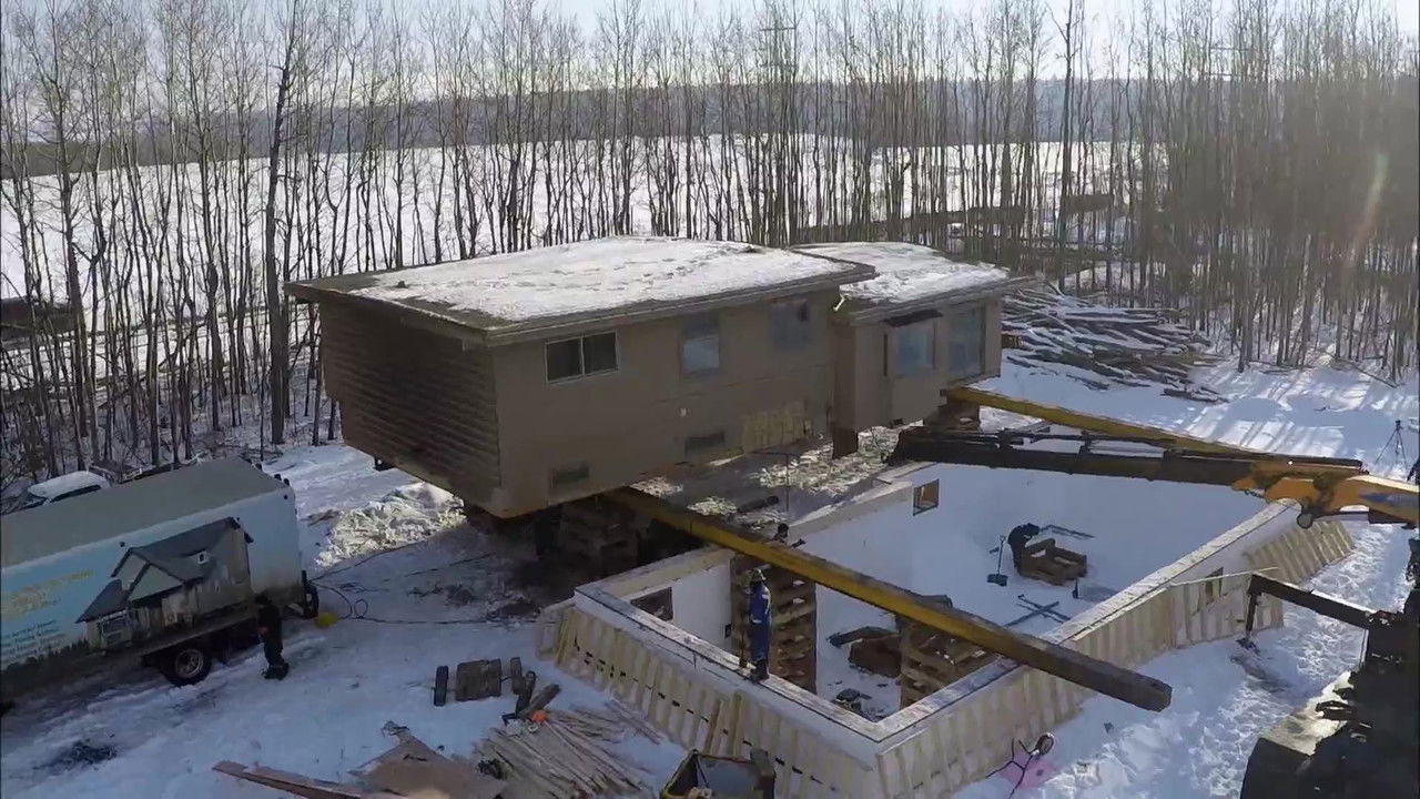 Déménageurs de maisons — Un garage surdimensionné