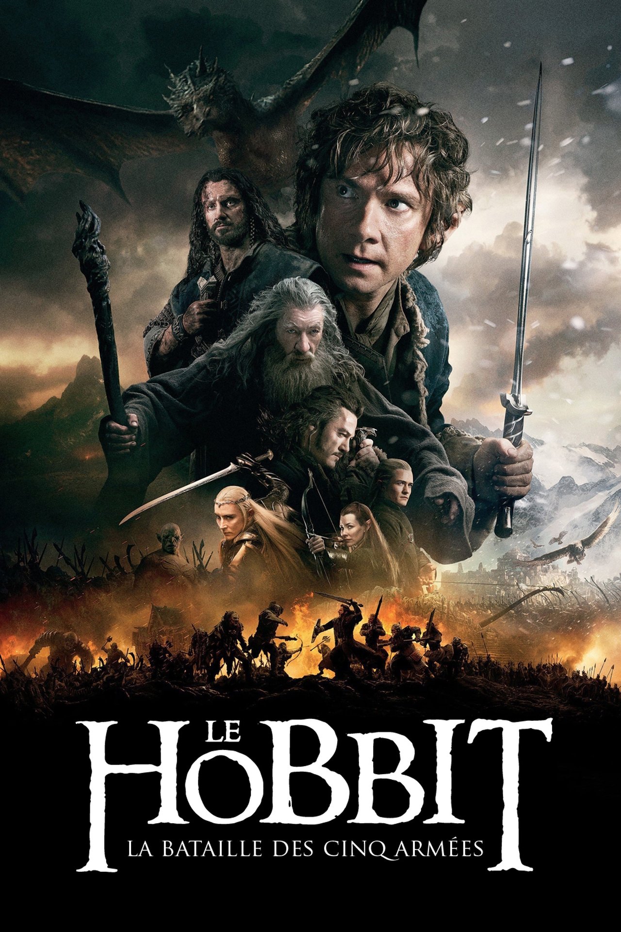 Le Hobbit : La Bataille des cinq armées poster