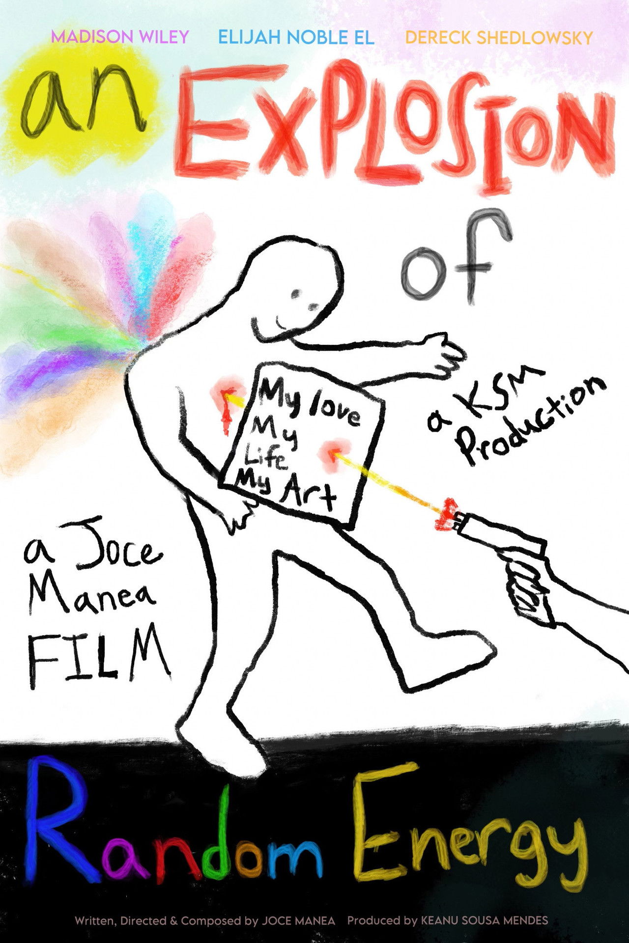 An Explosion of Random Energy Backdrop