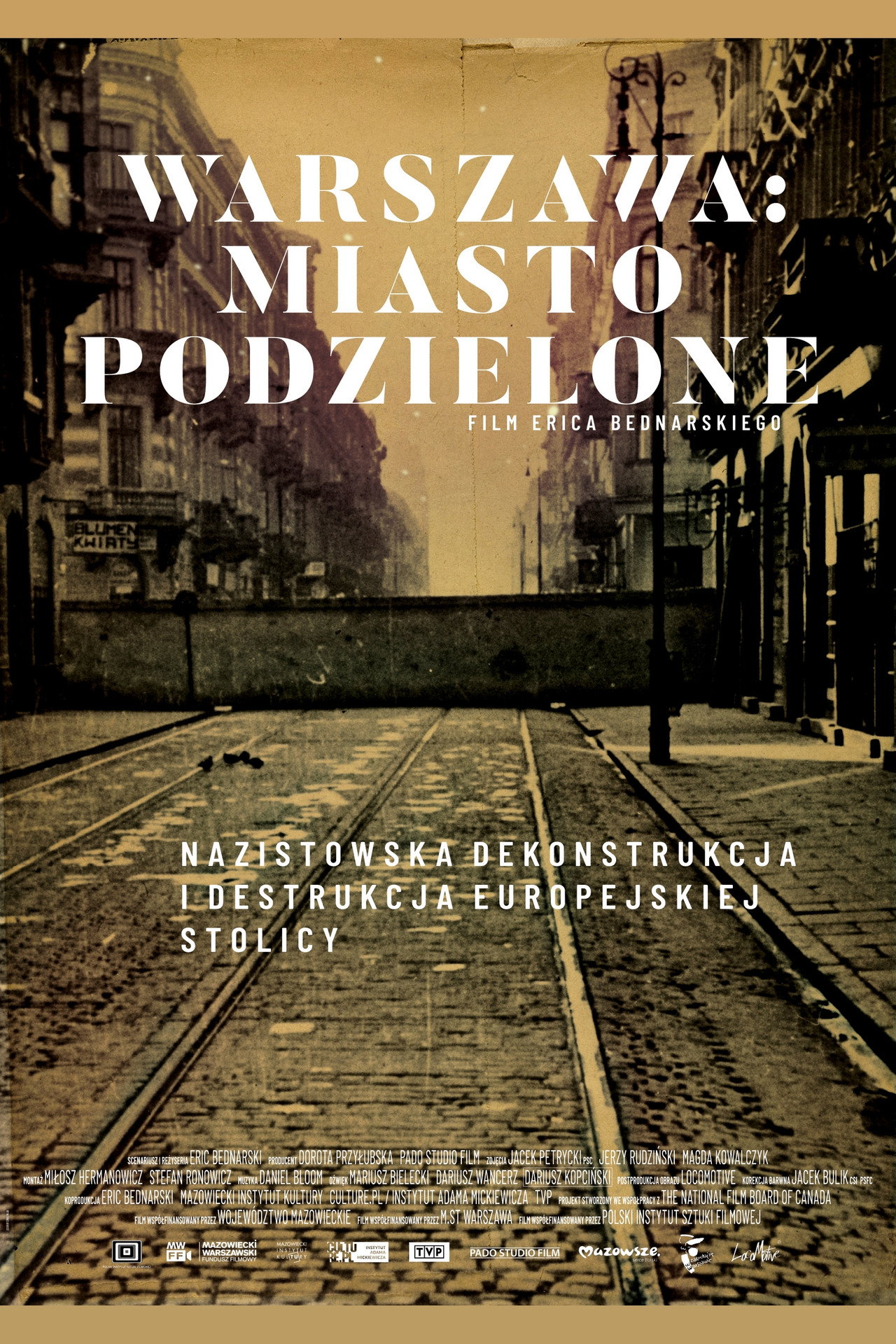 Warszawa: miasto podzielone filmaffisch