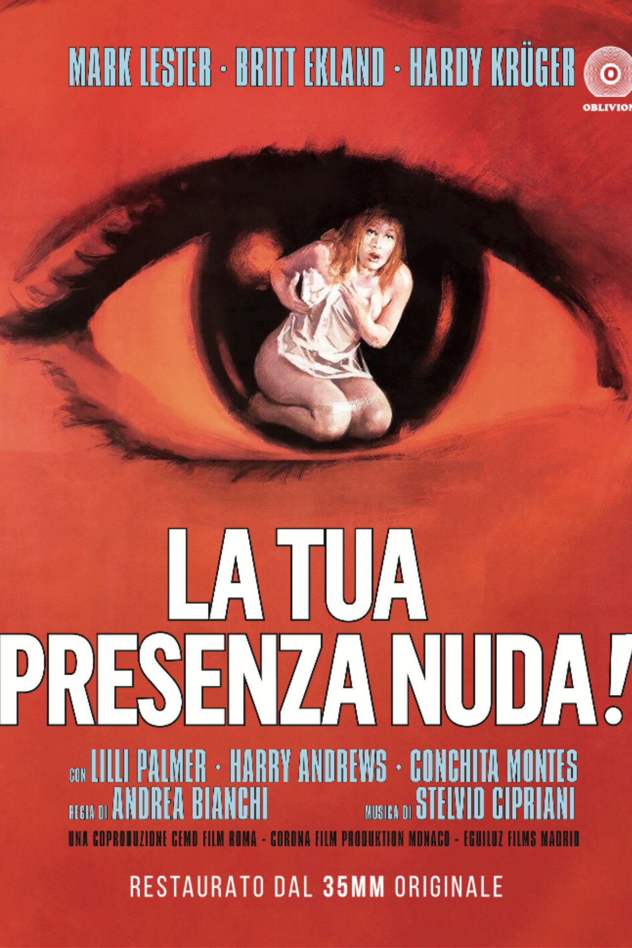 La tua presenza nuda! filmaffisch