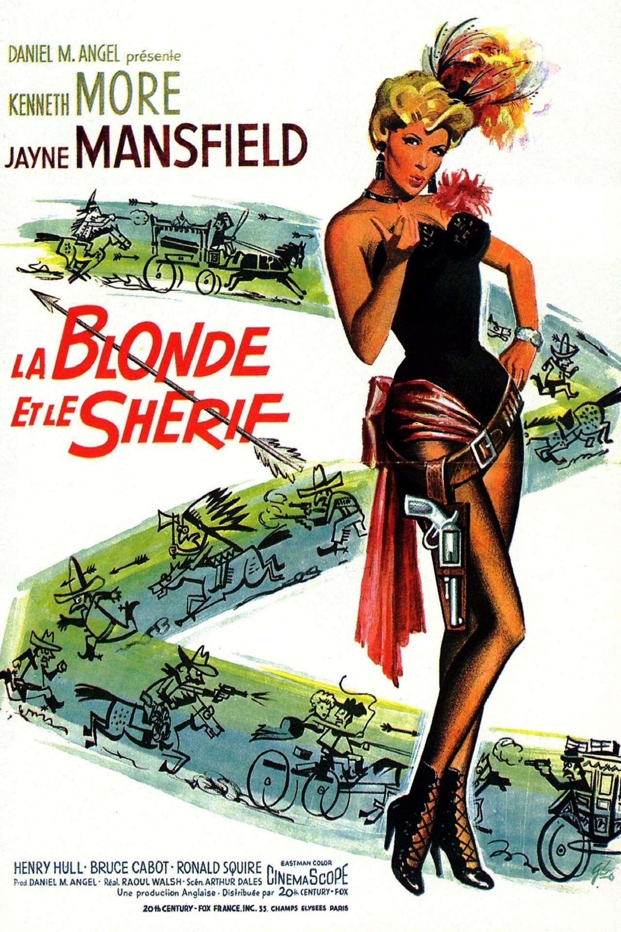 La Blonde et le Shérif poster