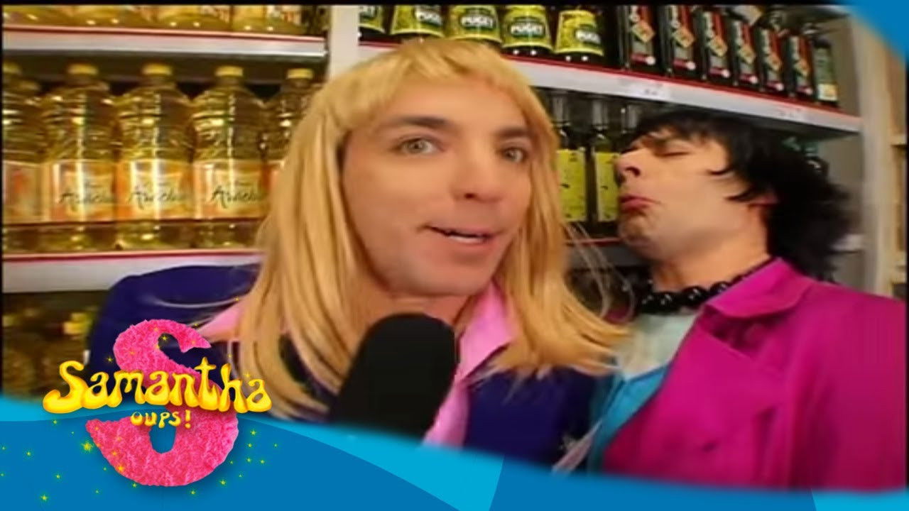 Samantha, Oups ! — Samantha animatrice en grande surface (1)