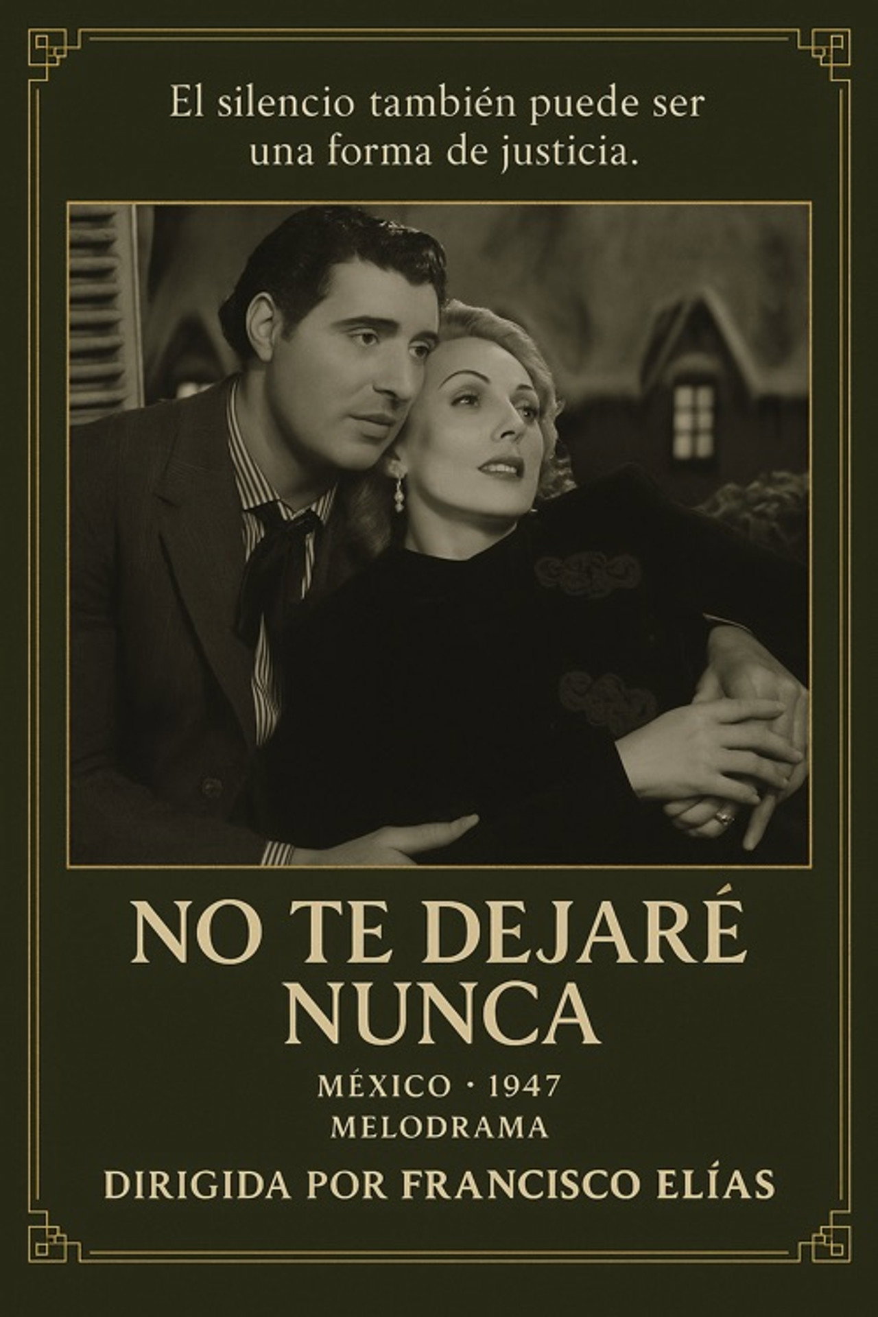 No te dejaré nunca filmaffisch