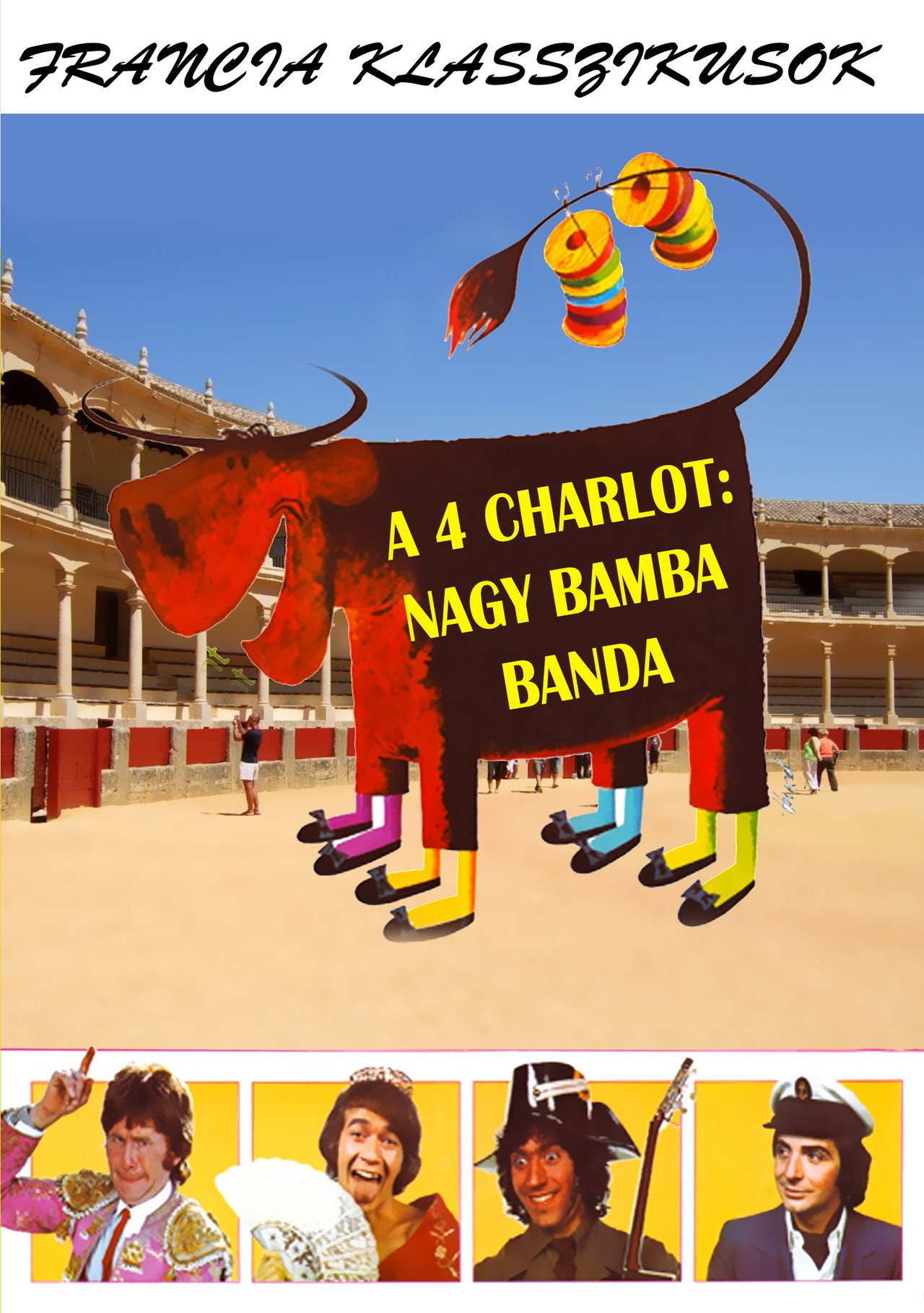 A 4 Charlot - Nagy bamba banda – plakát 3