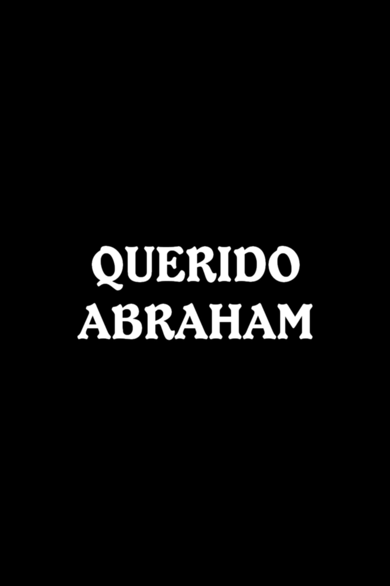 Querido Abraham Backdrop