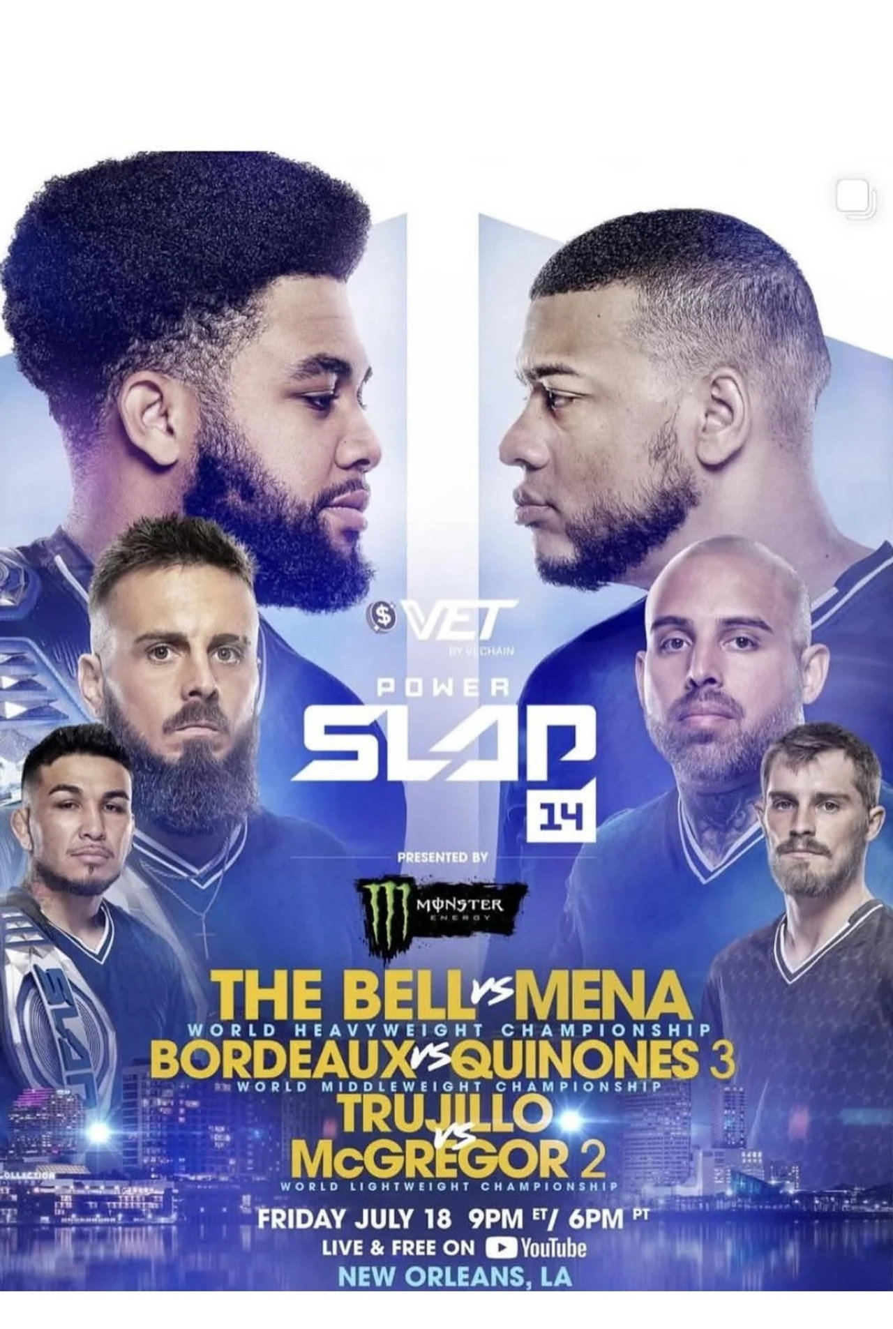 Power Slap 14: The Bell vs. Mena