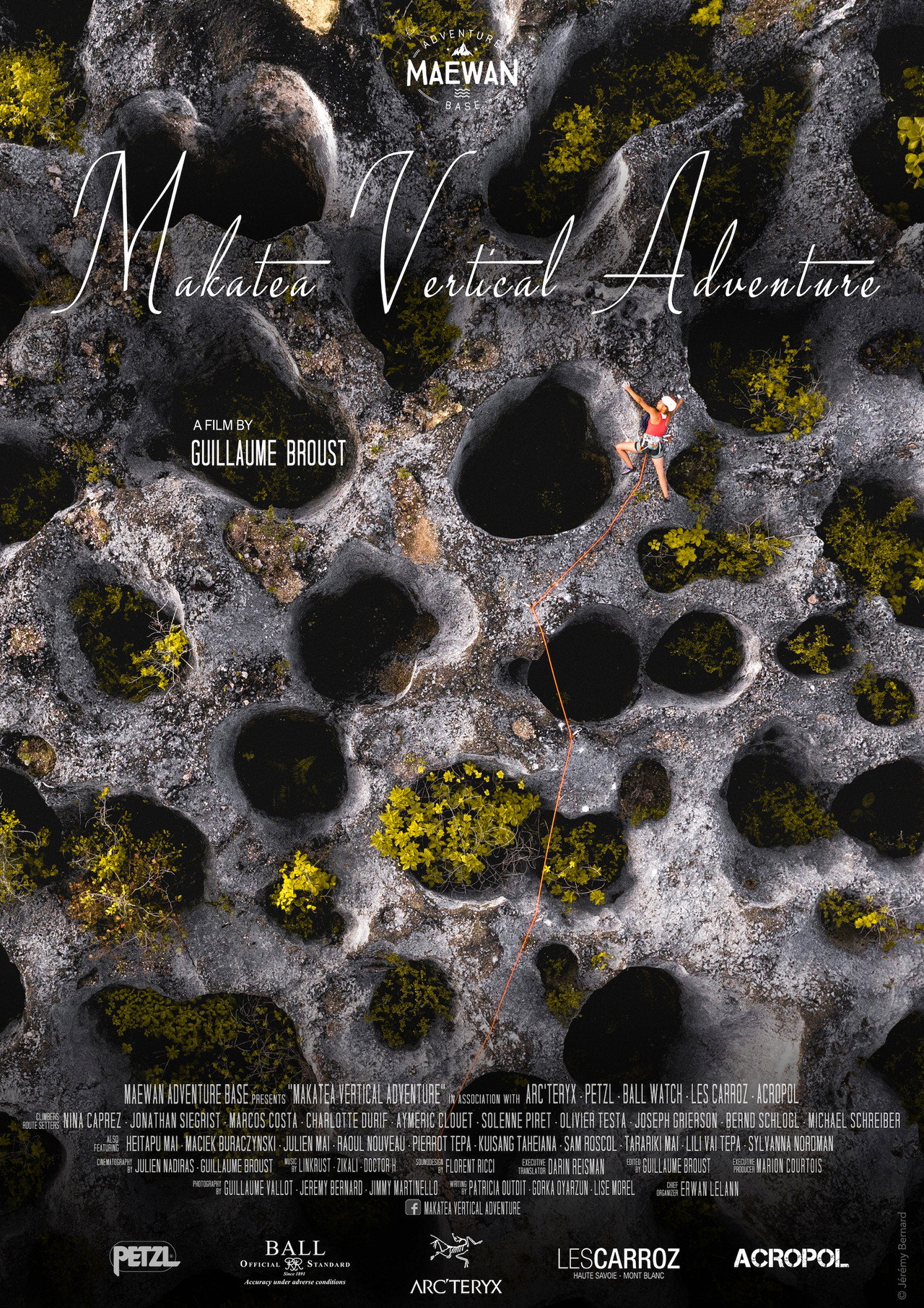 Makatea Vertical Adventure filmaffisch