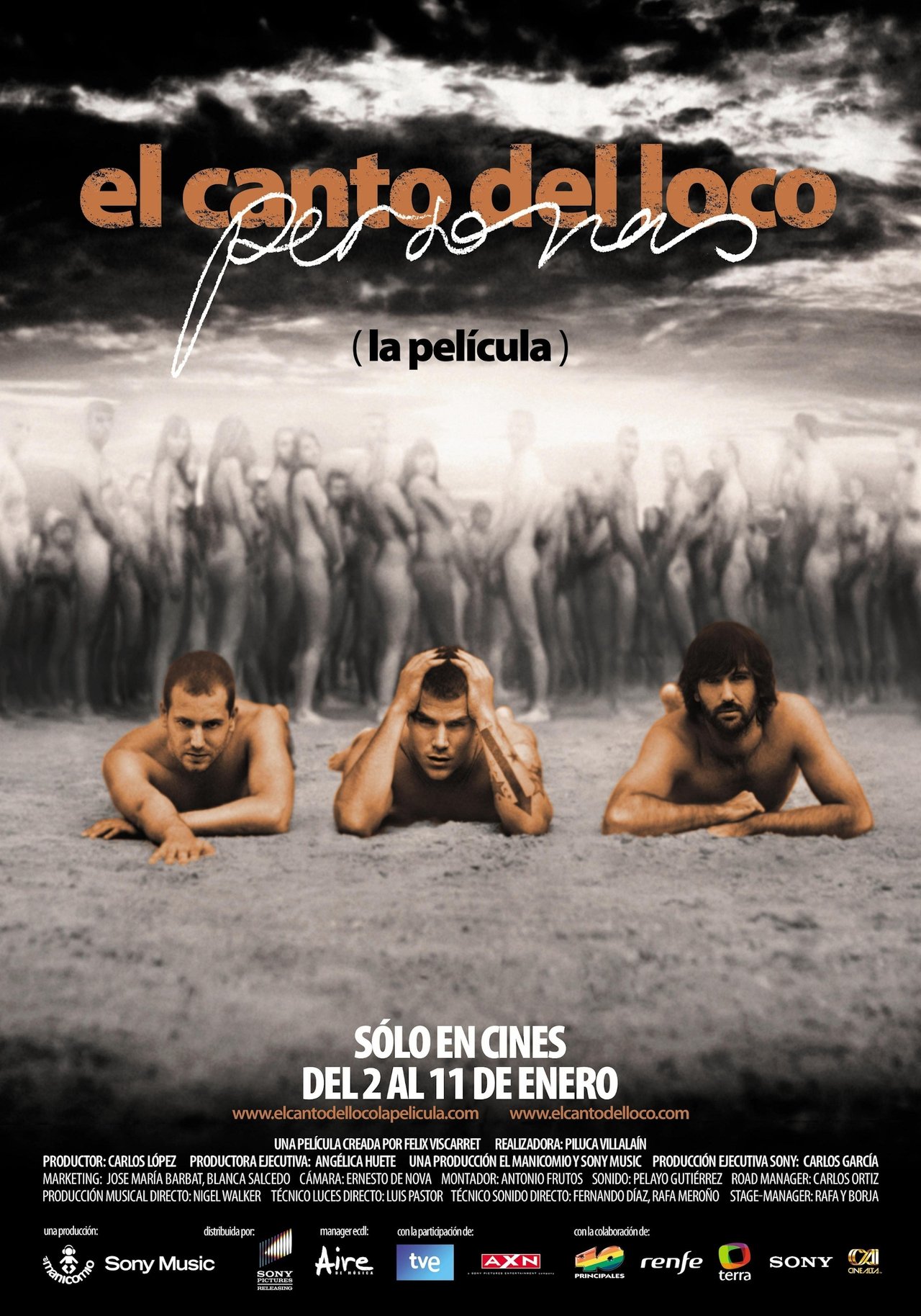 مشاهدة فيلم El Canto del Loco - Personas: La película مترجم بدون اعلانات - بوستر