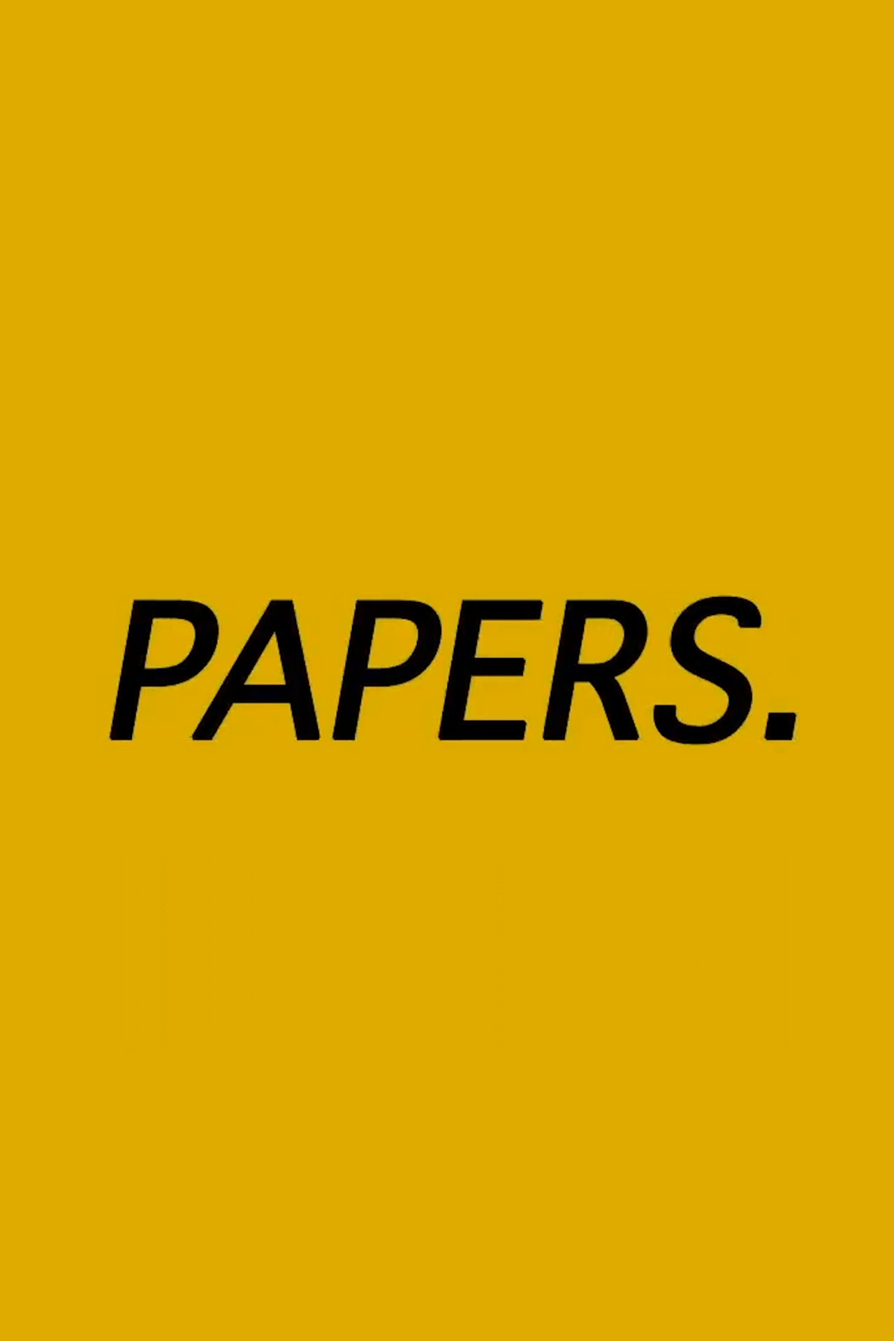PAPERS poster