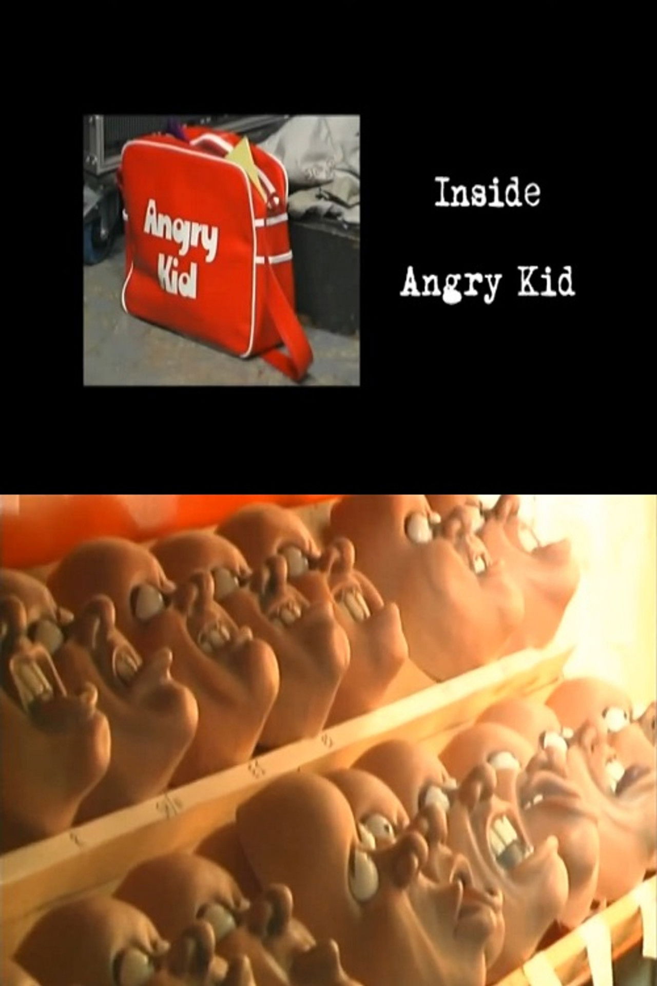 Inside Angry Kid Backdrop
