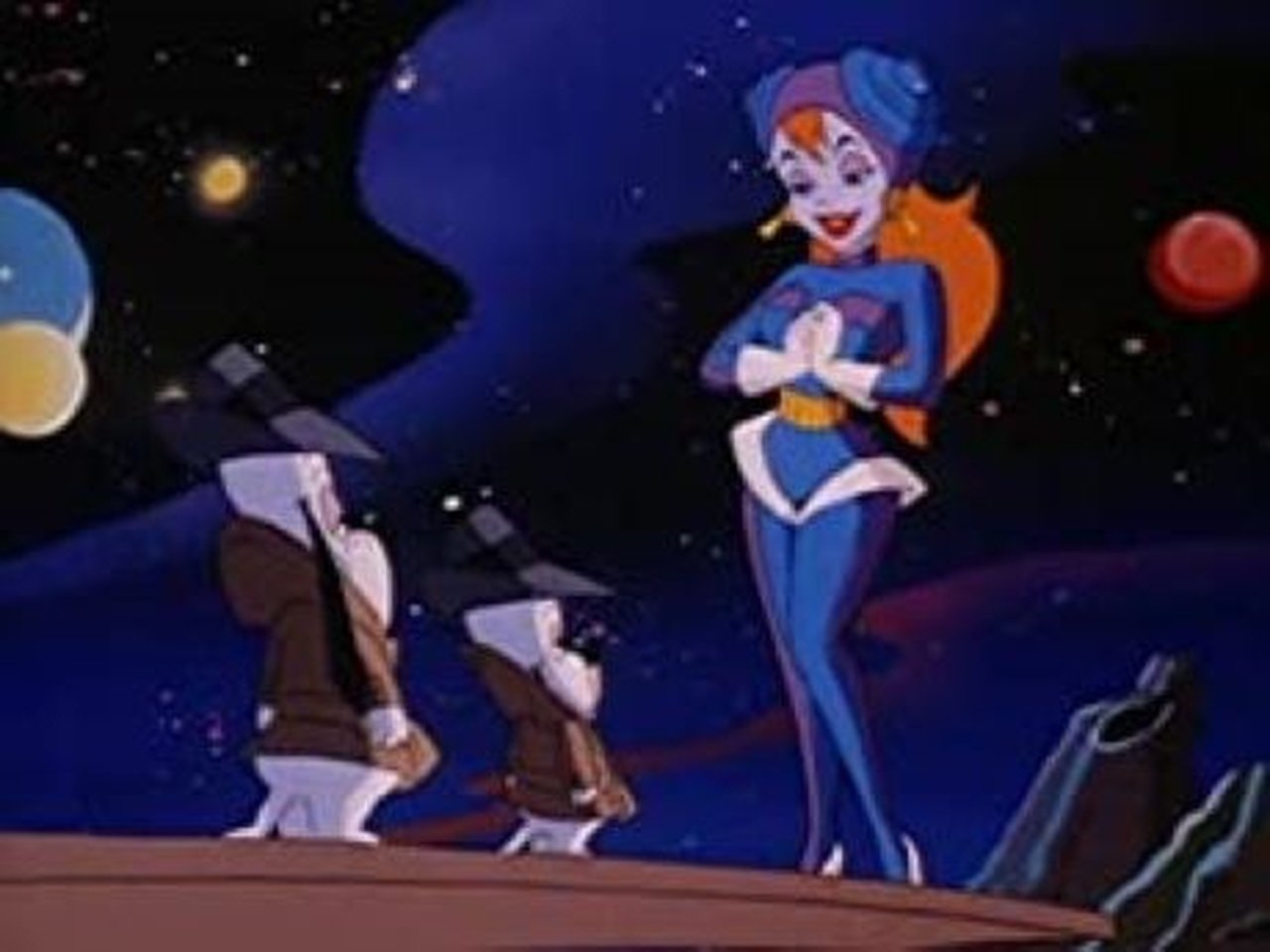 Droopy, Master Detective backdrop