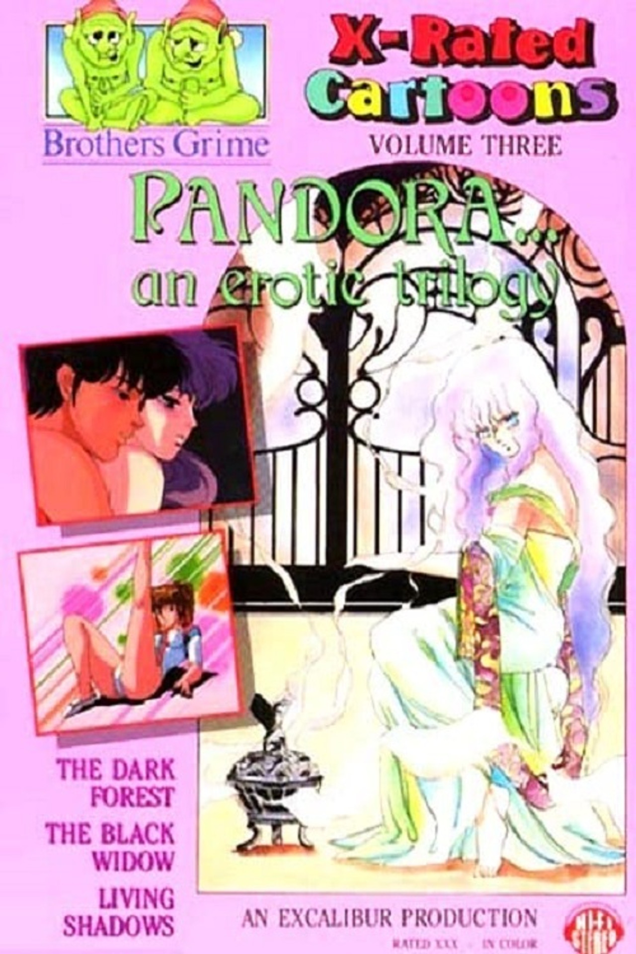 Pandora... An Erotic Trilogy filmaffisch