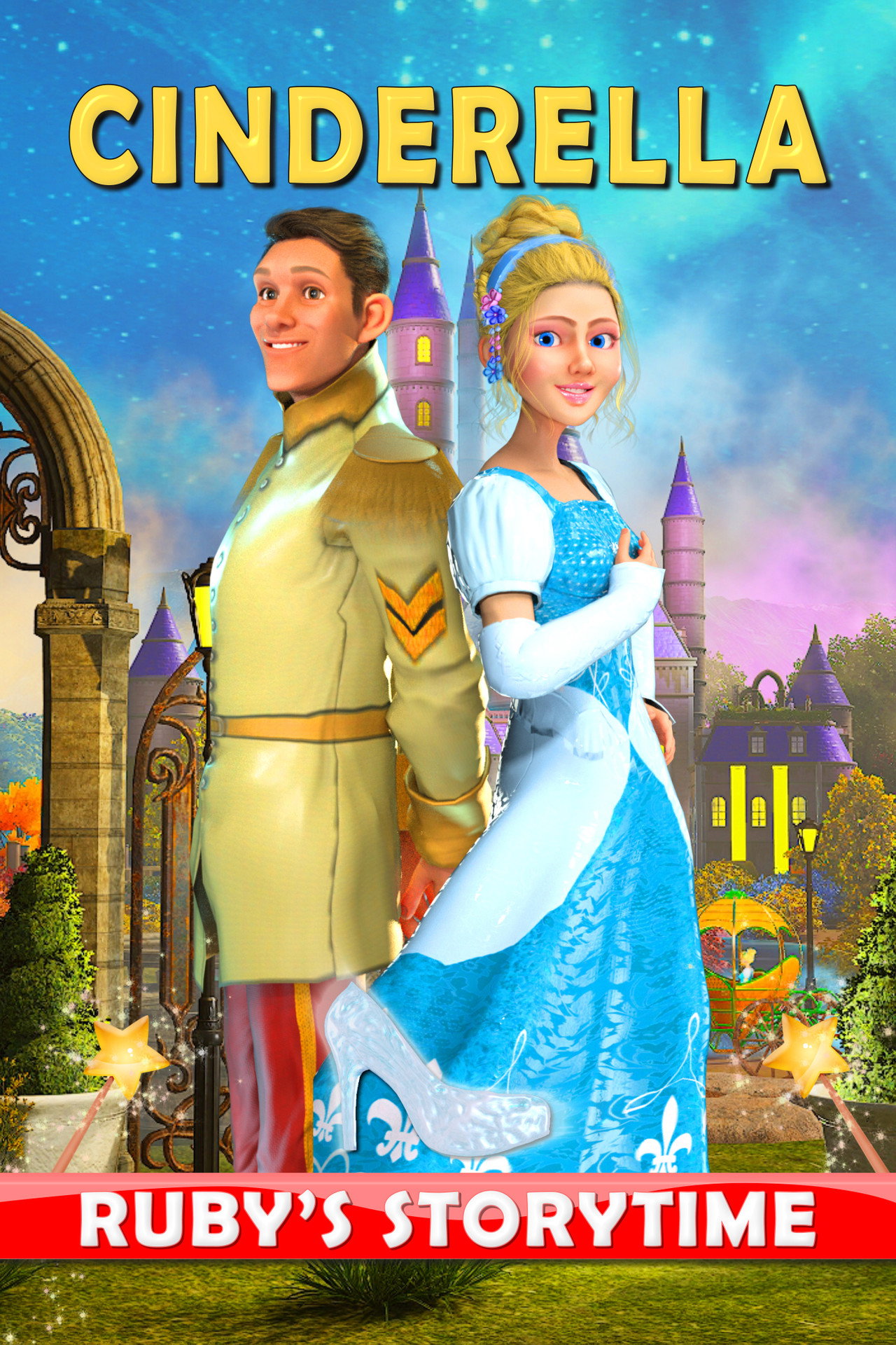 Cinderella: Ruby's Storytime Backdrop