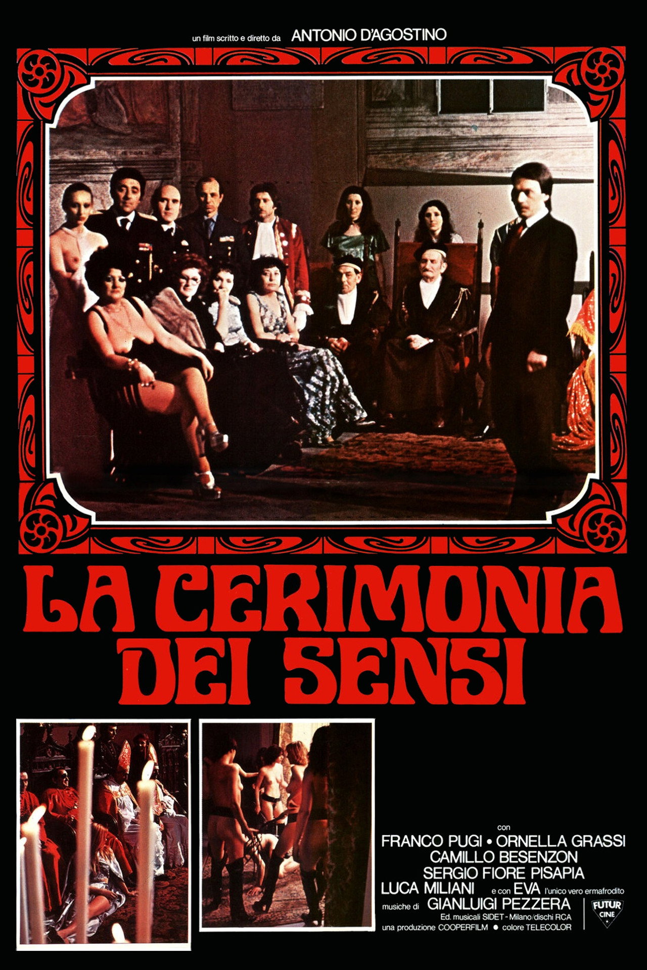 La cerimonia dei sensi filmaffisch