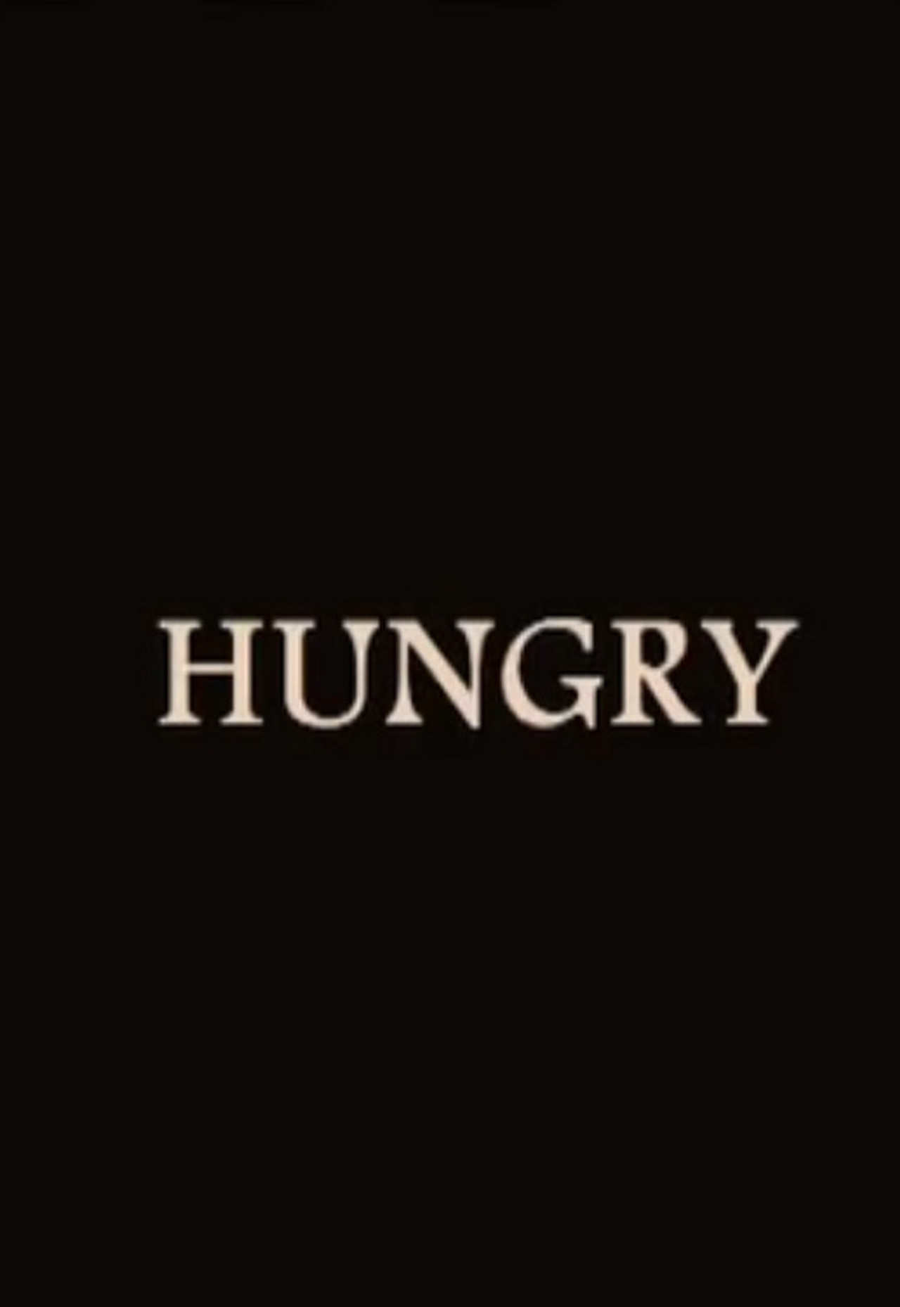 Hungry filmaffisch