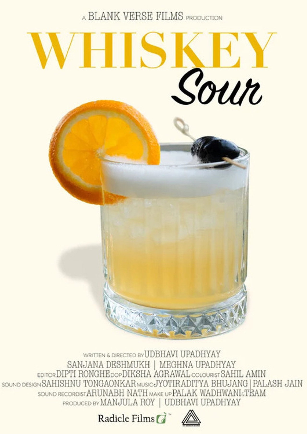 Whiskey Sour Backdrop