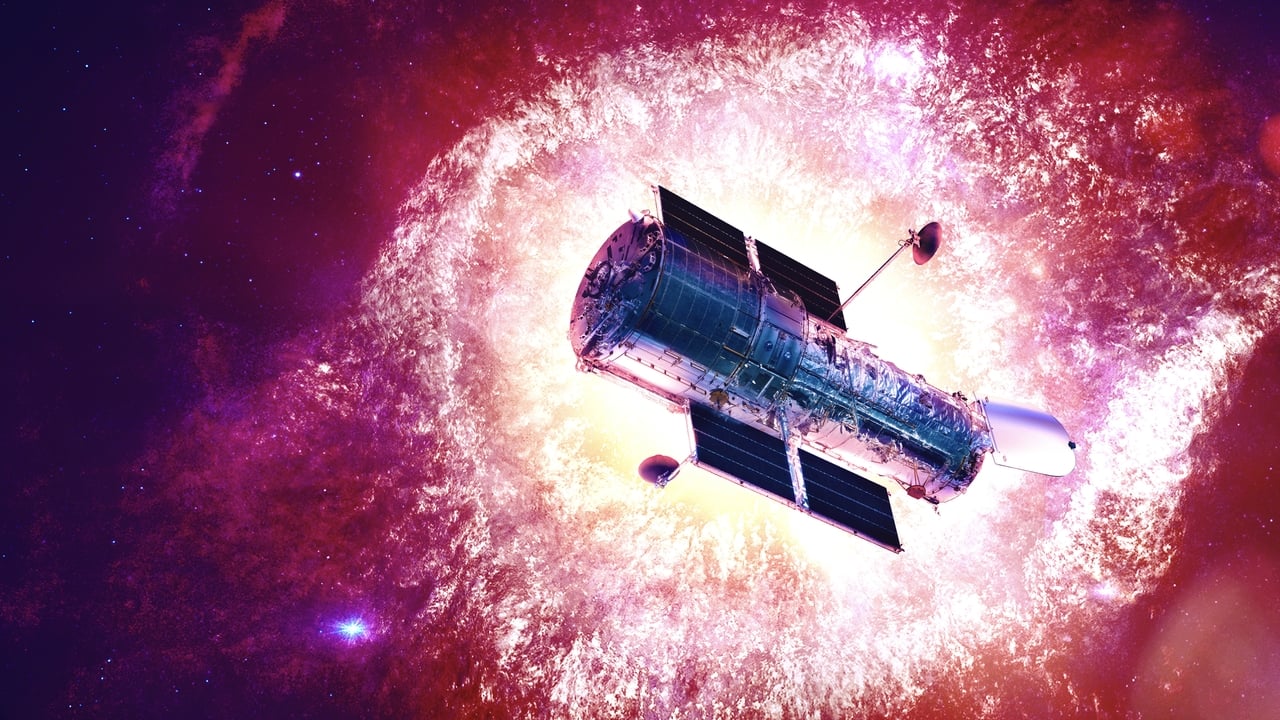 Scen från Hubble's Cosmic Journey