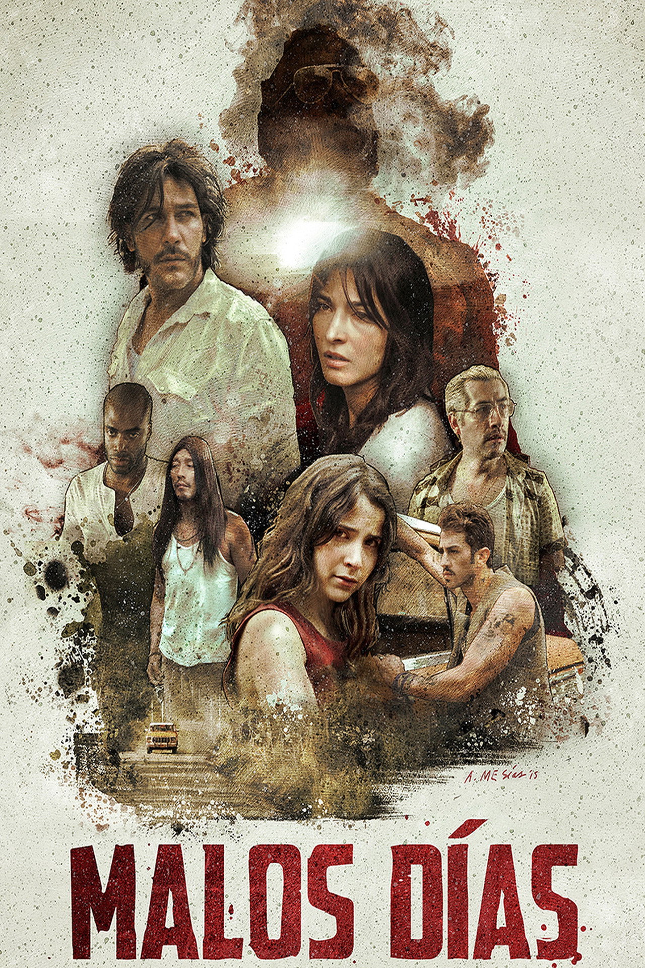 Malos días filmaffisch