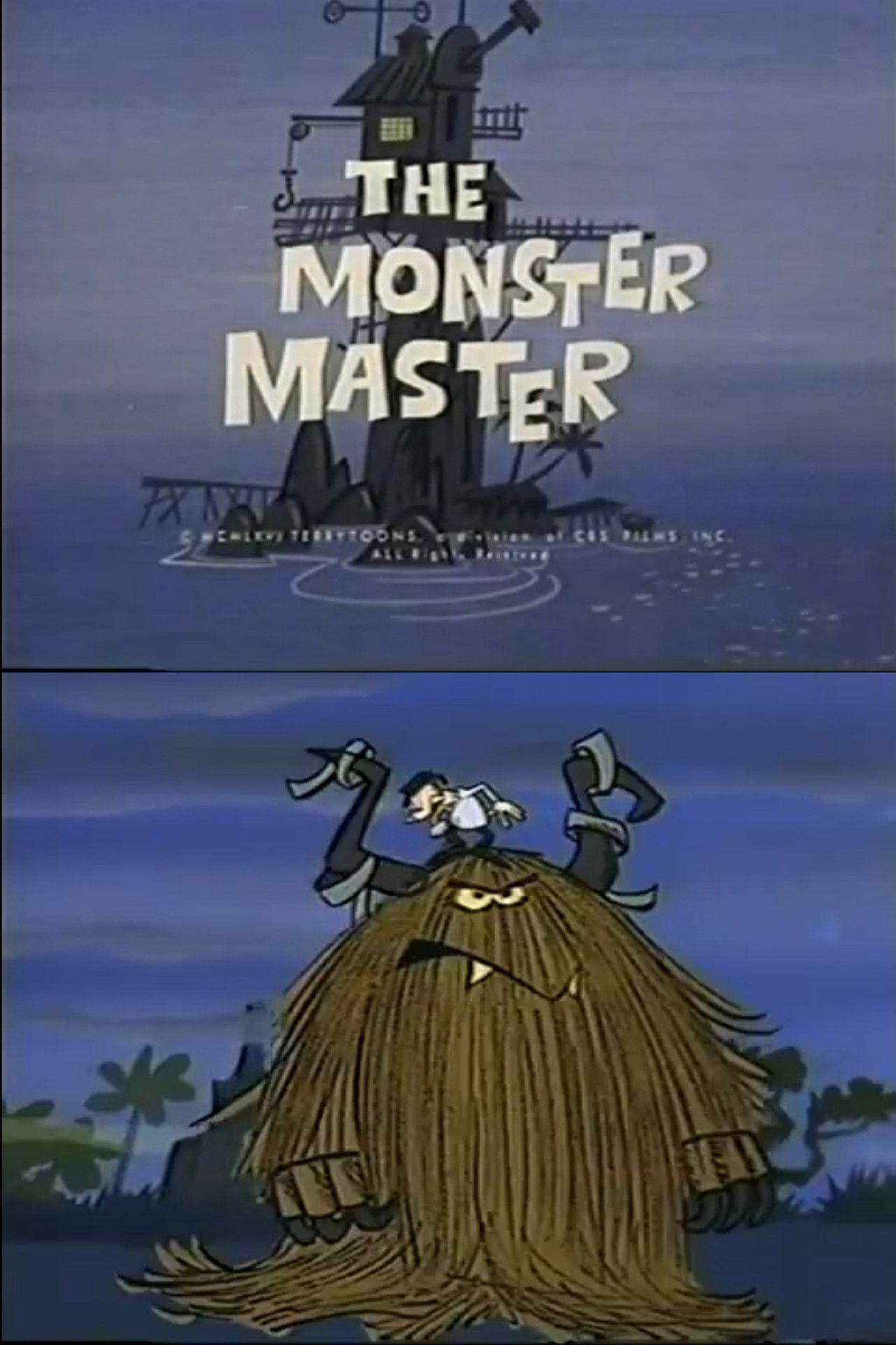 The Monster Master Backdrop
