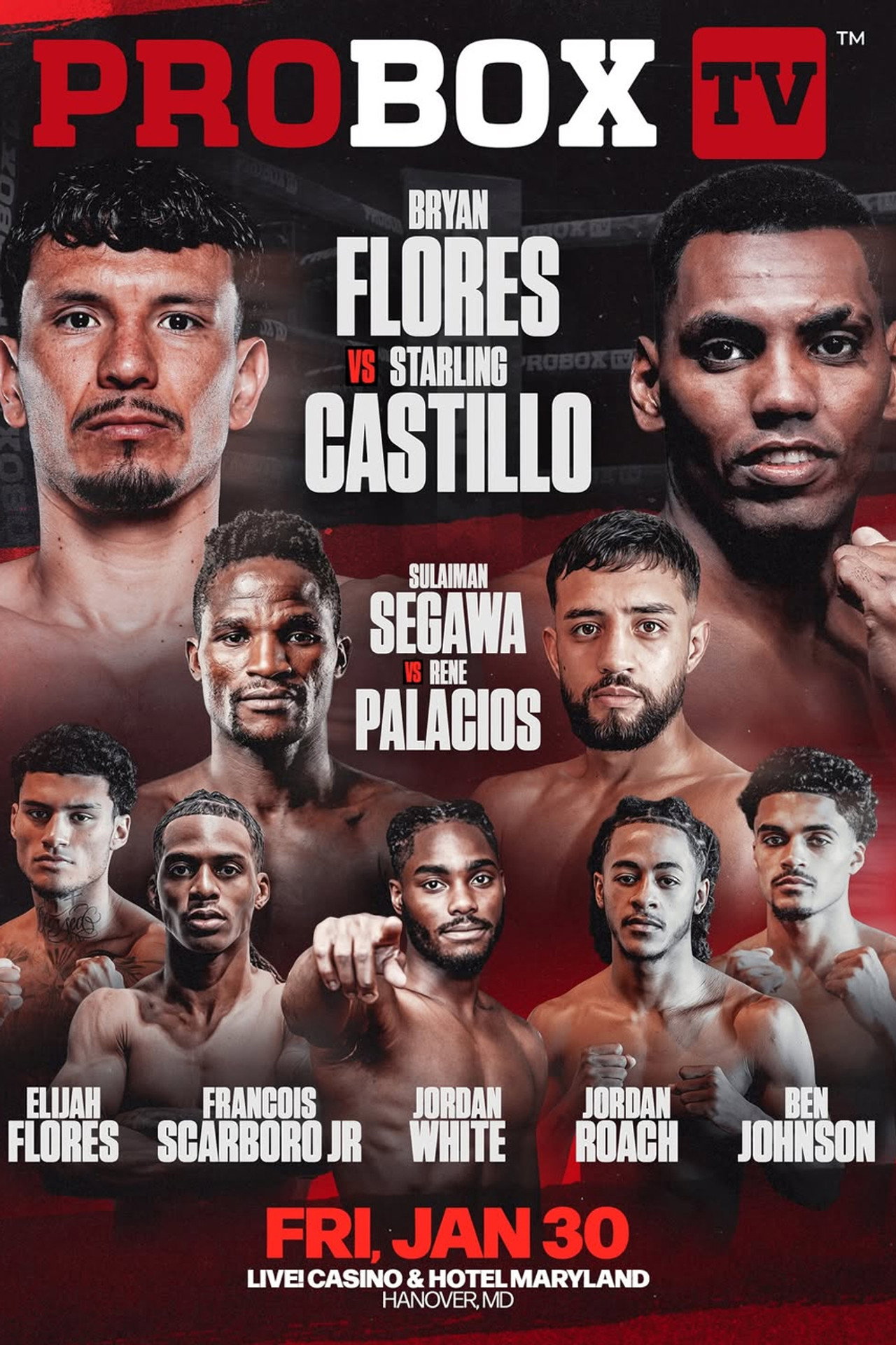 Bryan Flores vs. Starling Castillo filmaffisch