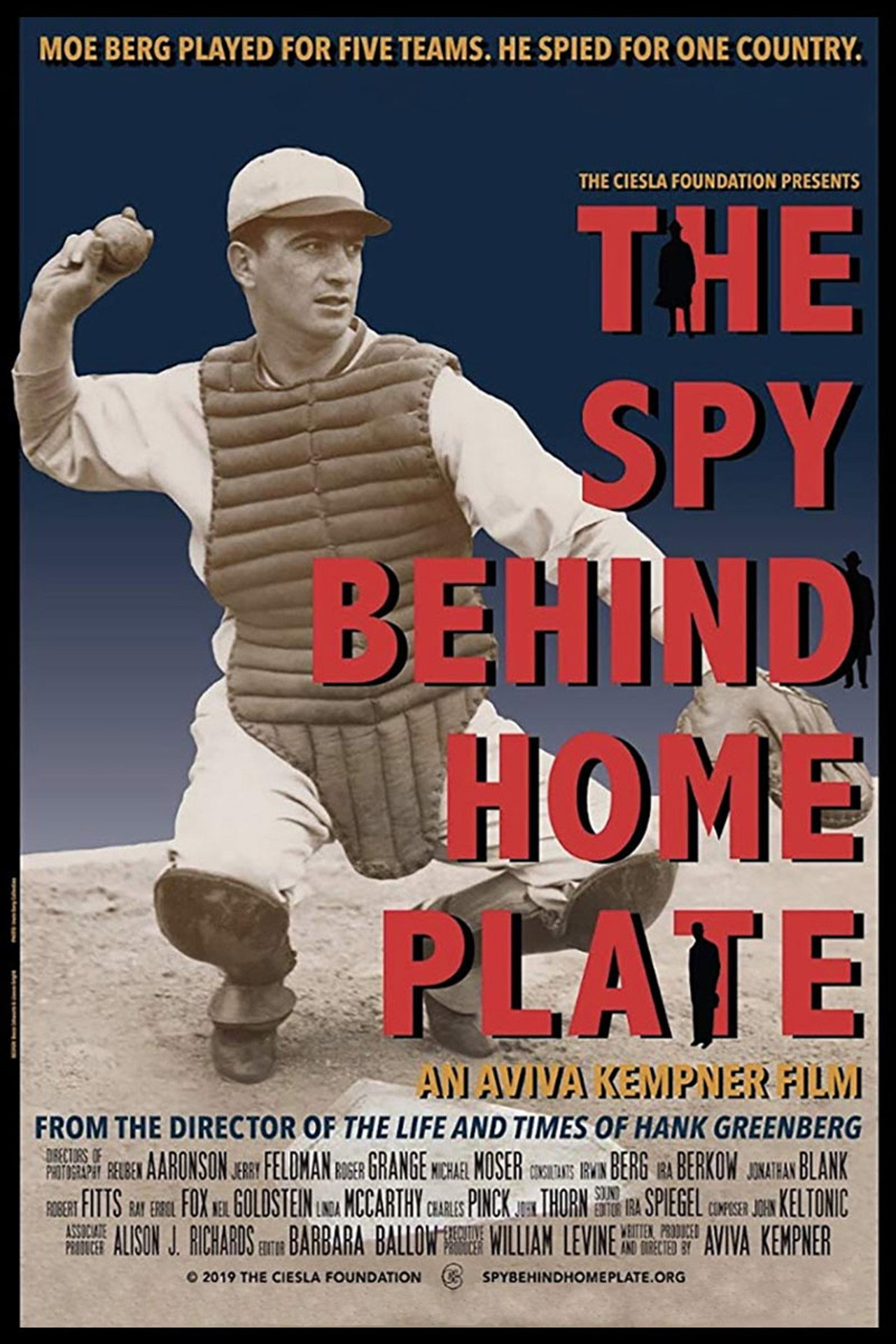The Spy Behind Home Plate filmaffisch