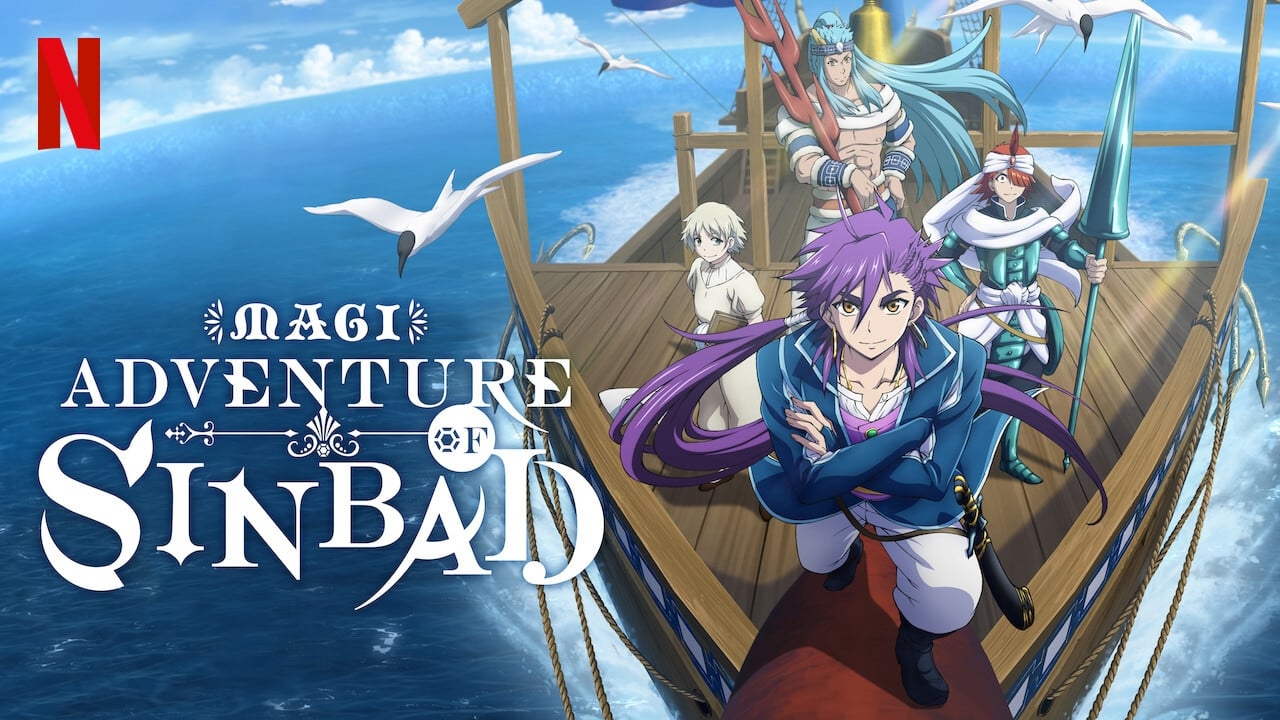 Magi : Les aventures de Sinbad background