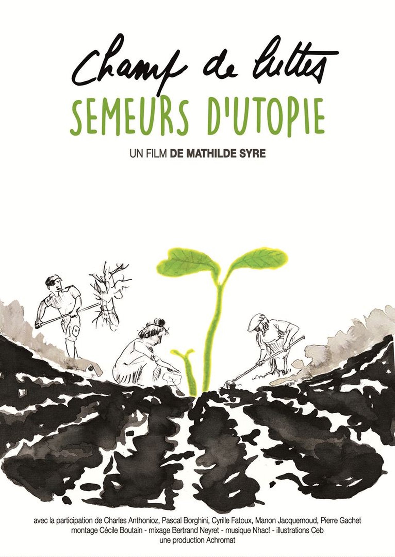 Champ de luttes, semeurs d'utopie poster