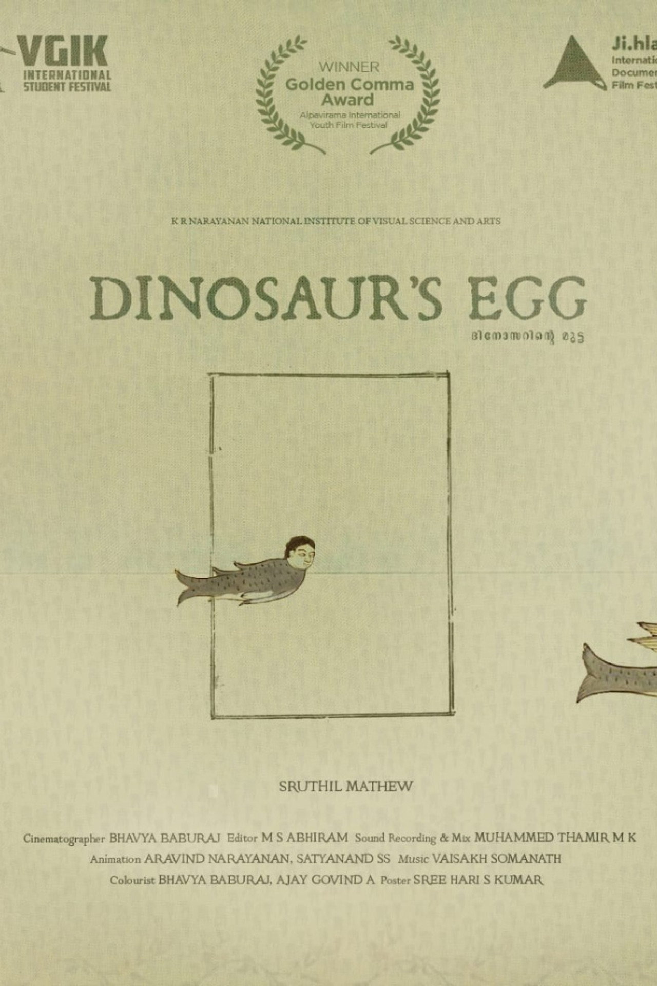 Dinosarinte Mutta filmaffisch