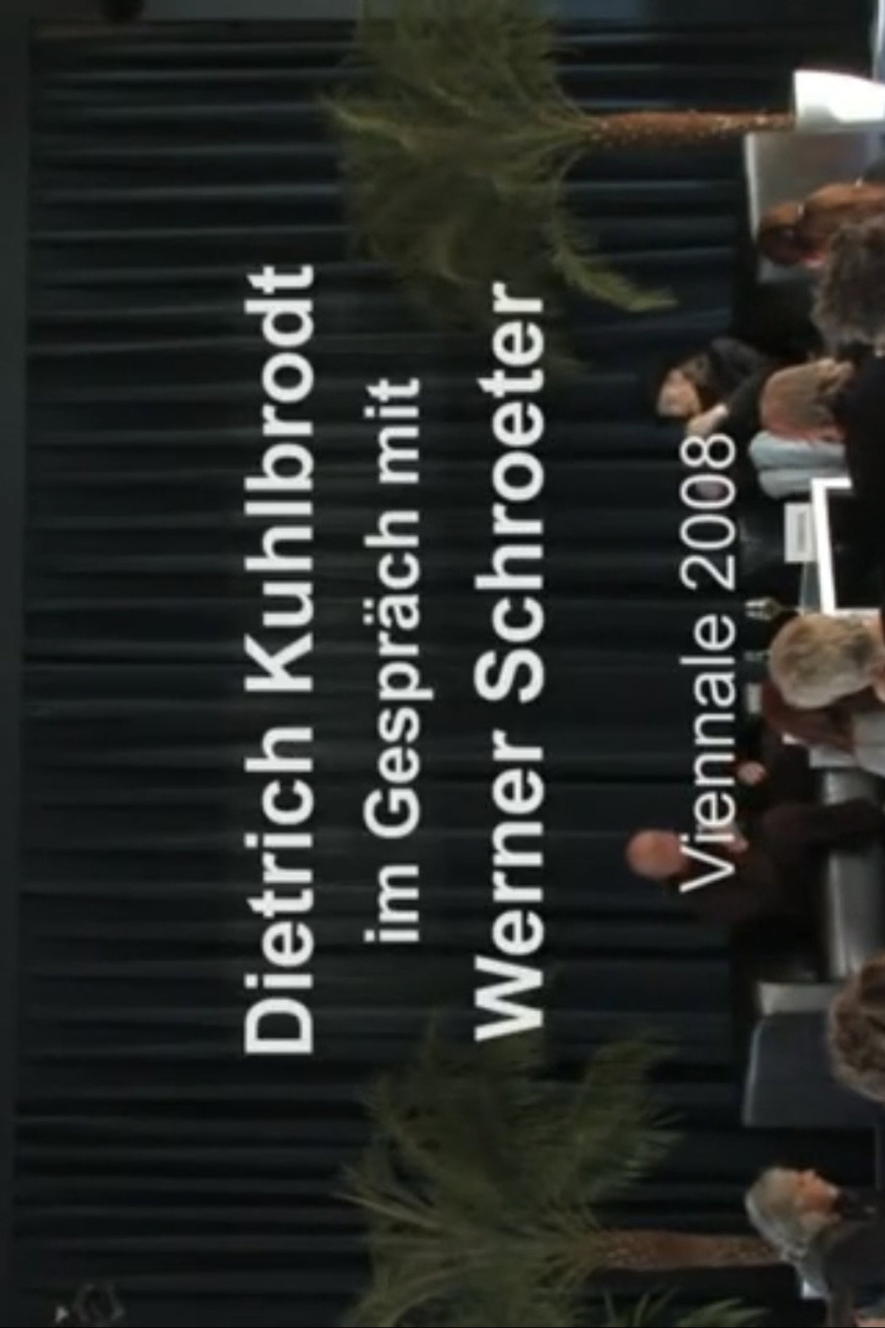 Dietrich Kuhlbrodt im Gespräch mit Werner Schroeter filmaffisch