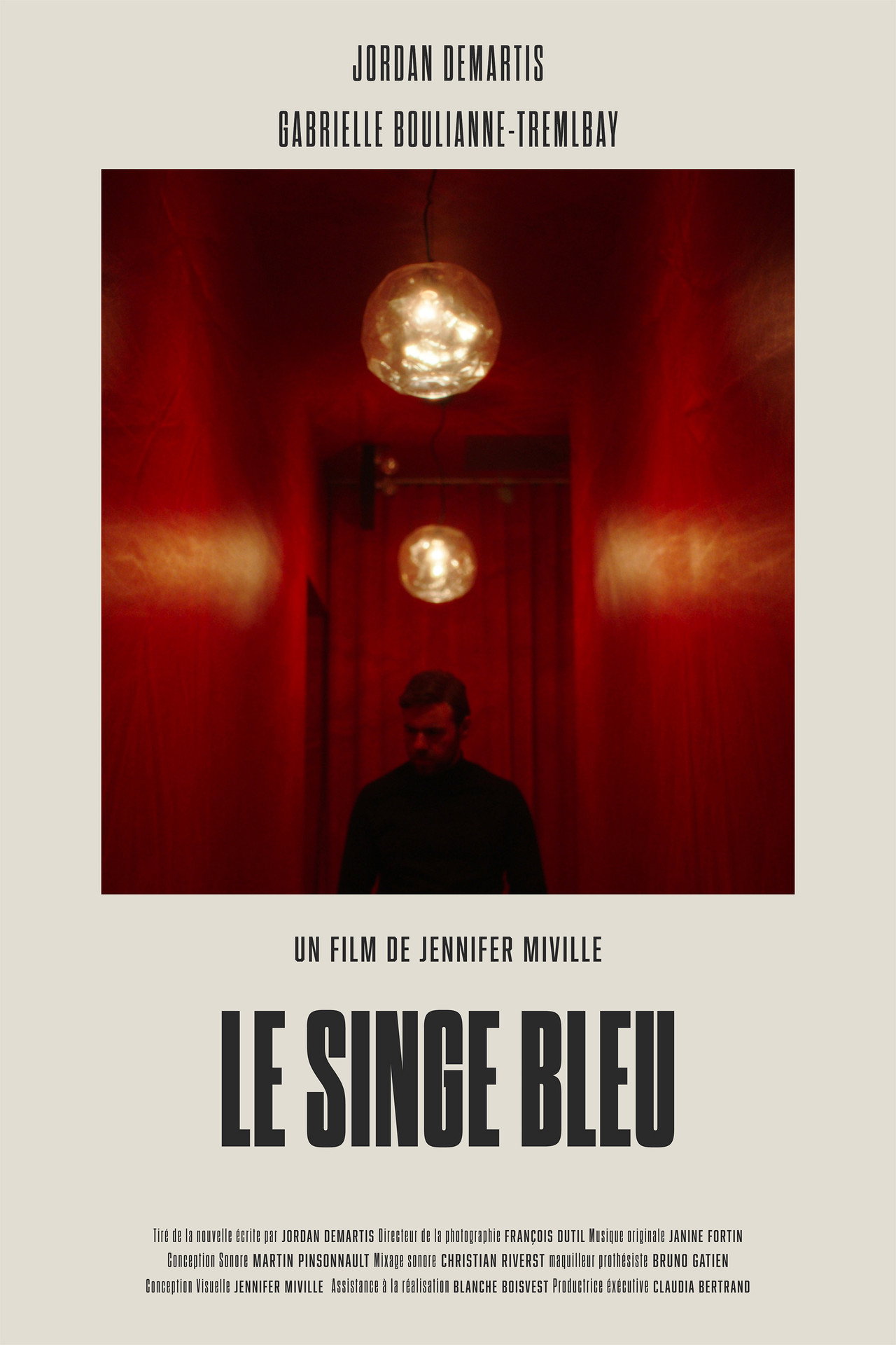 Le Singe Bleu filmaffisch